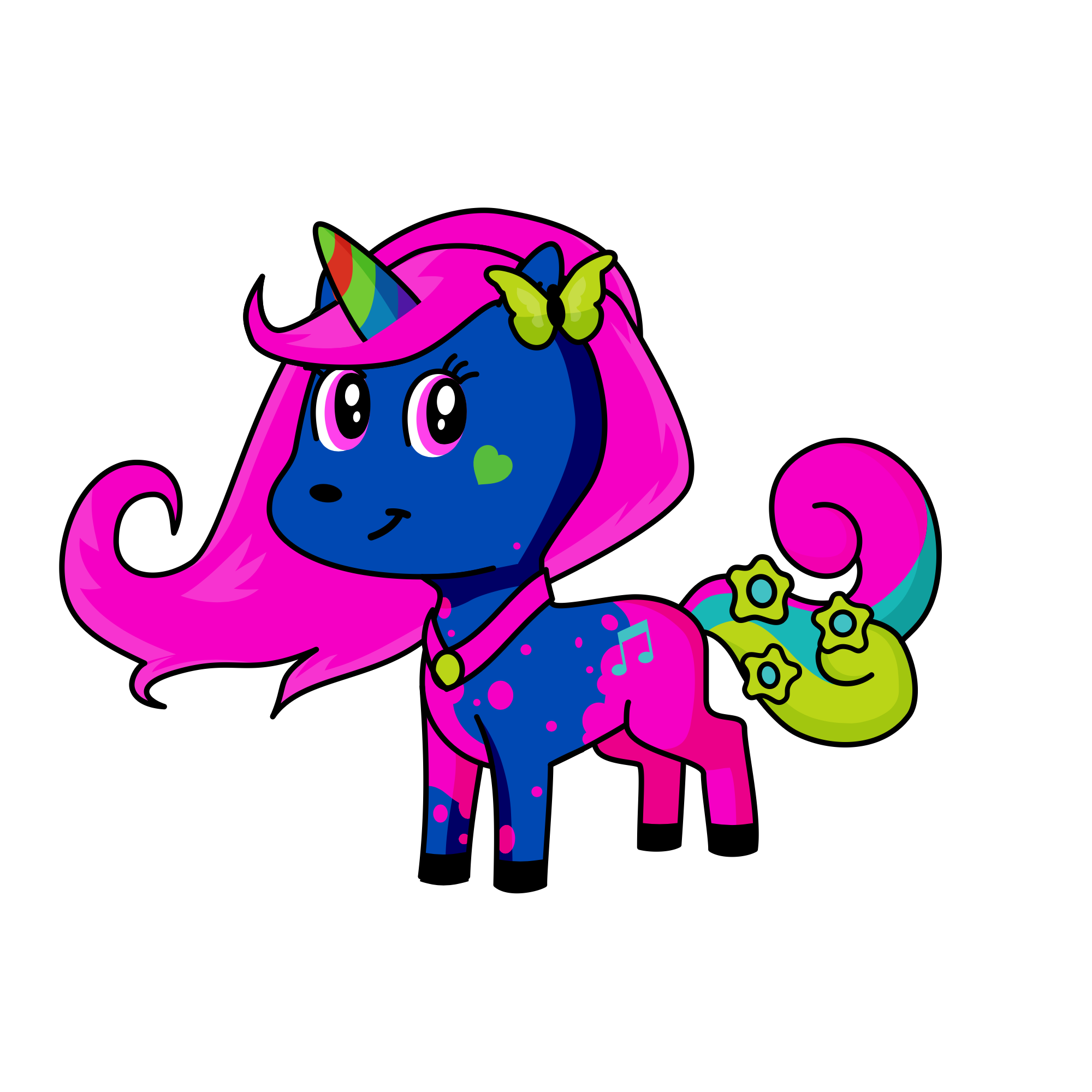 Iiii, the unicorn