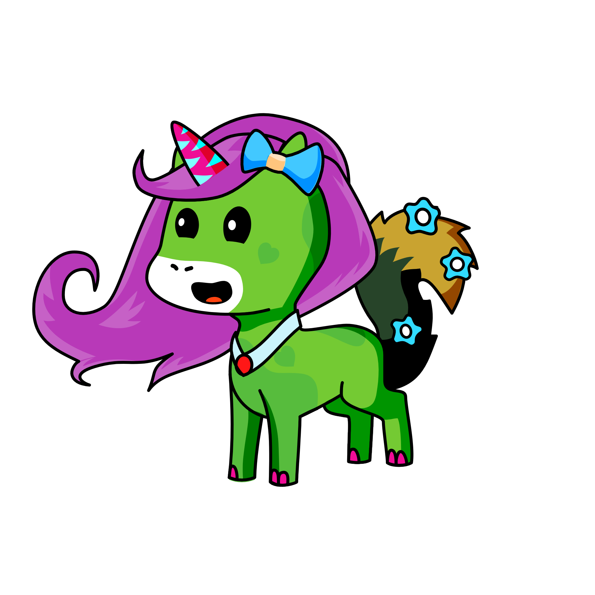 Imogen, the unicorn