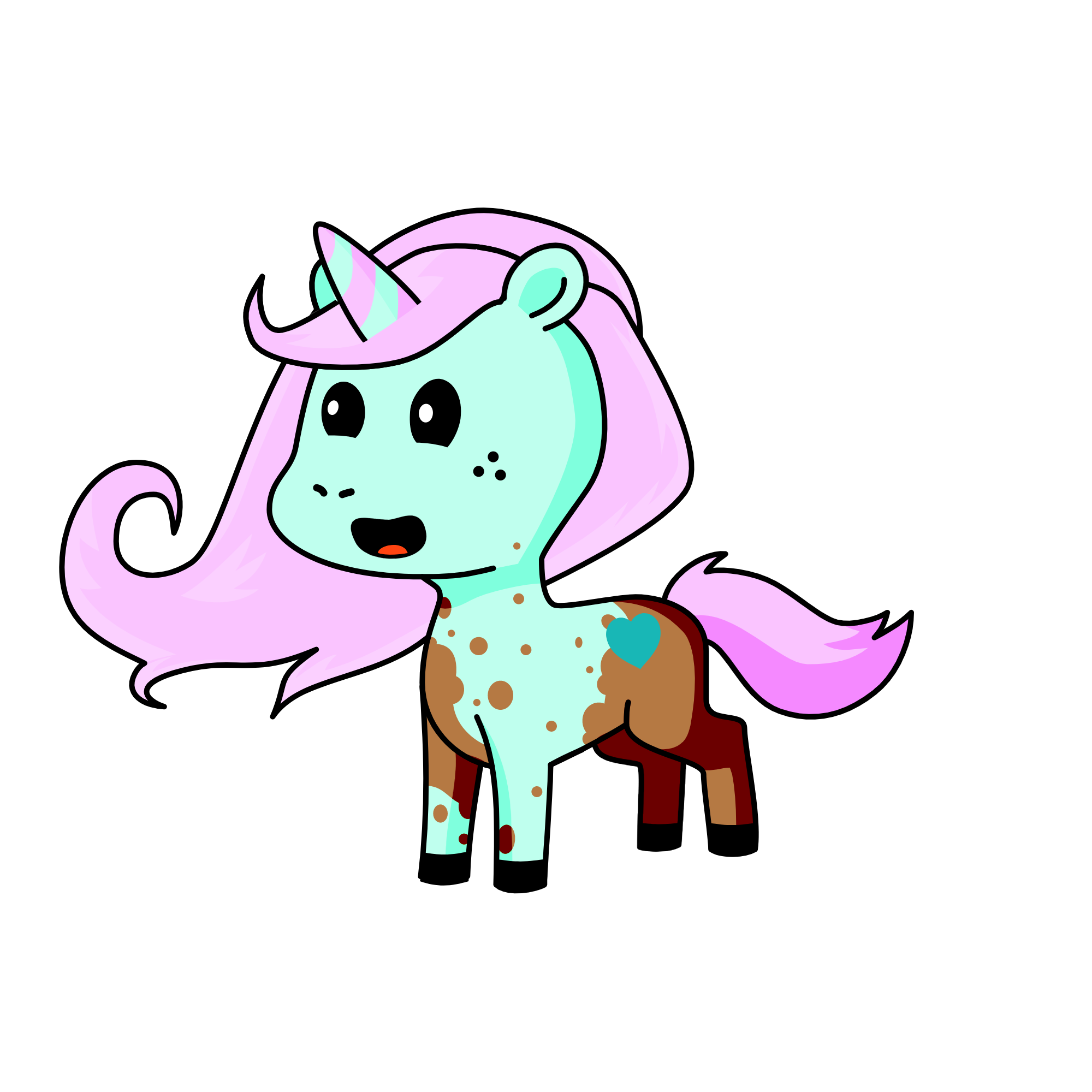 Muddy, the unicorn
