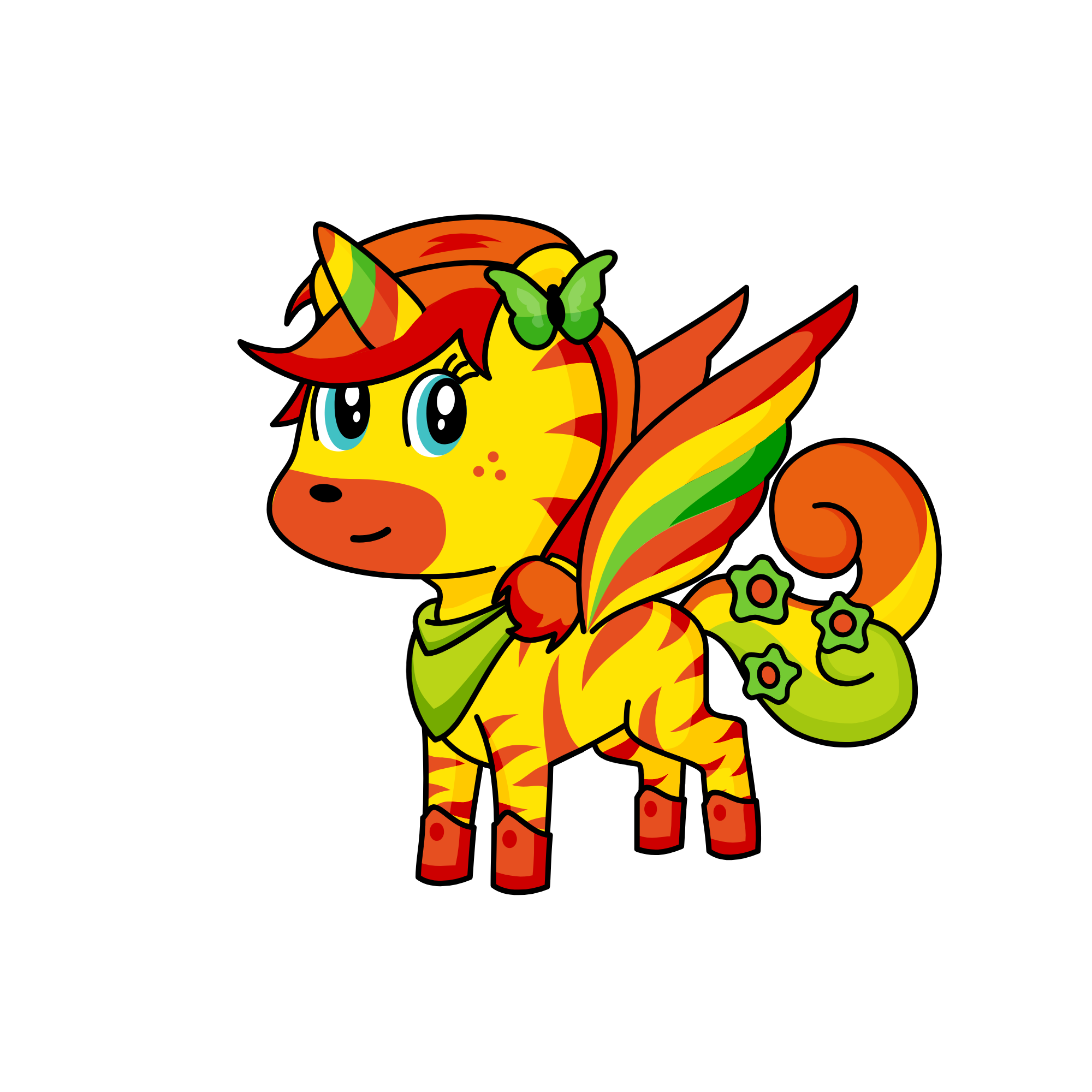 sandy, the unicorn