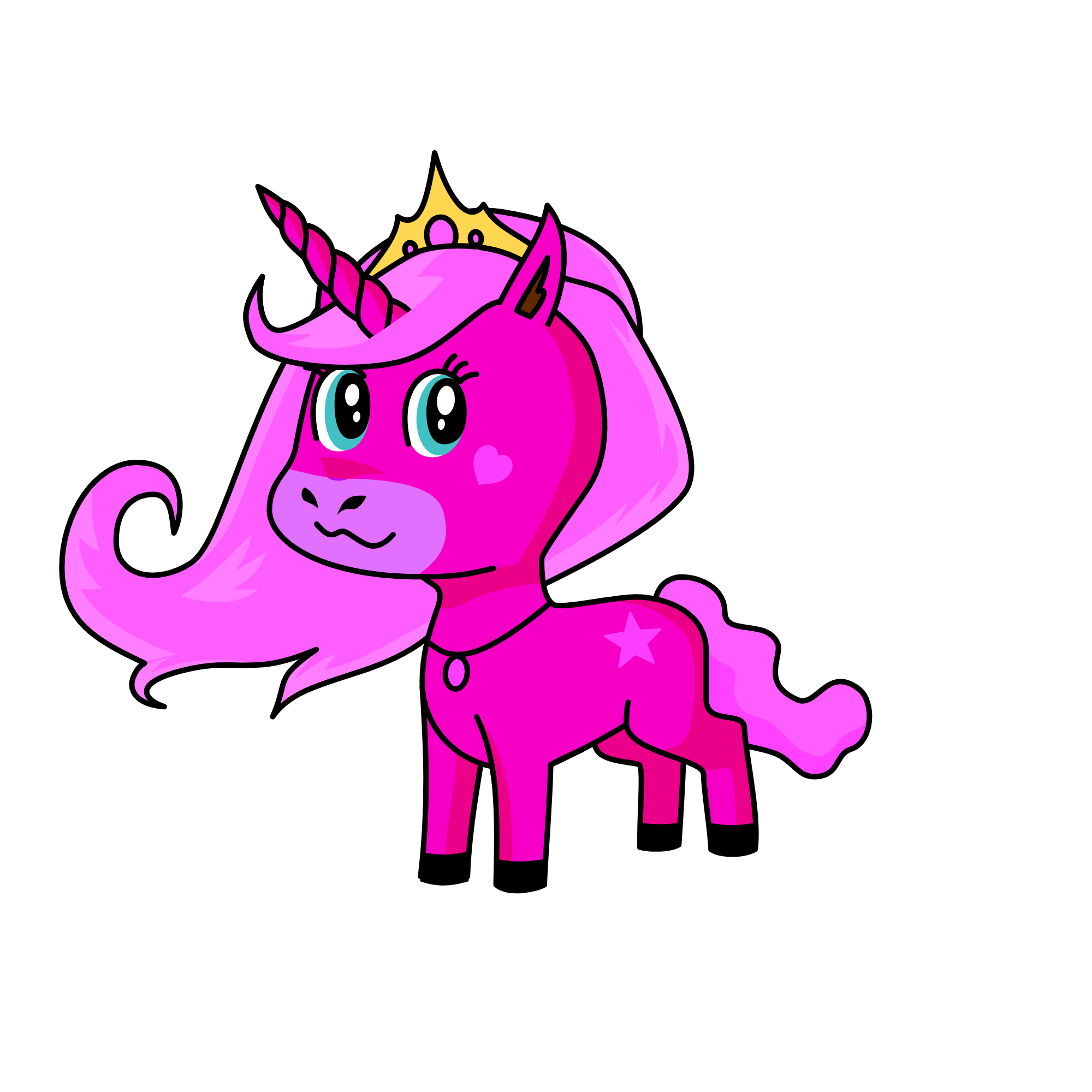 rosa, the unicorn