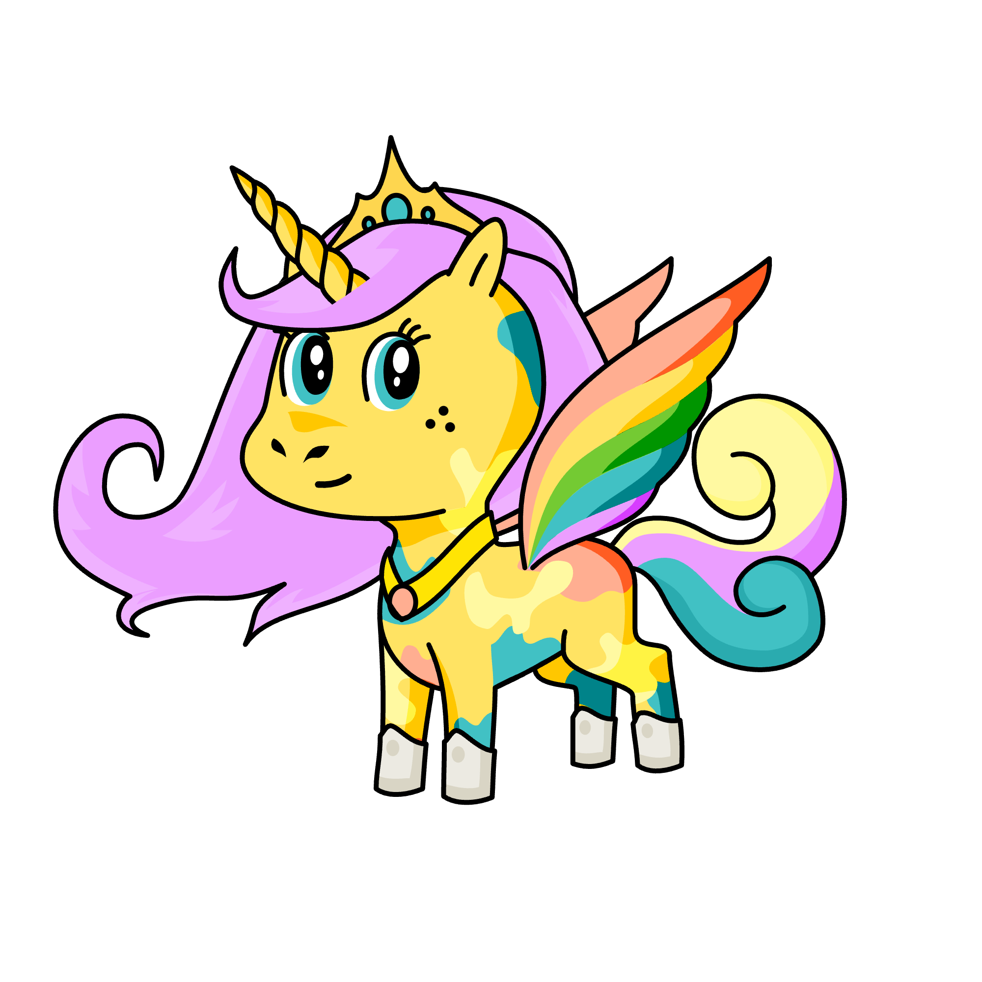 princess celestia, the unicorn