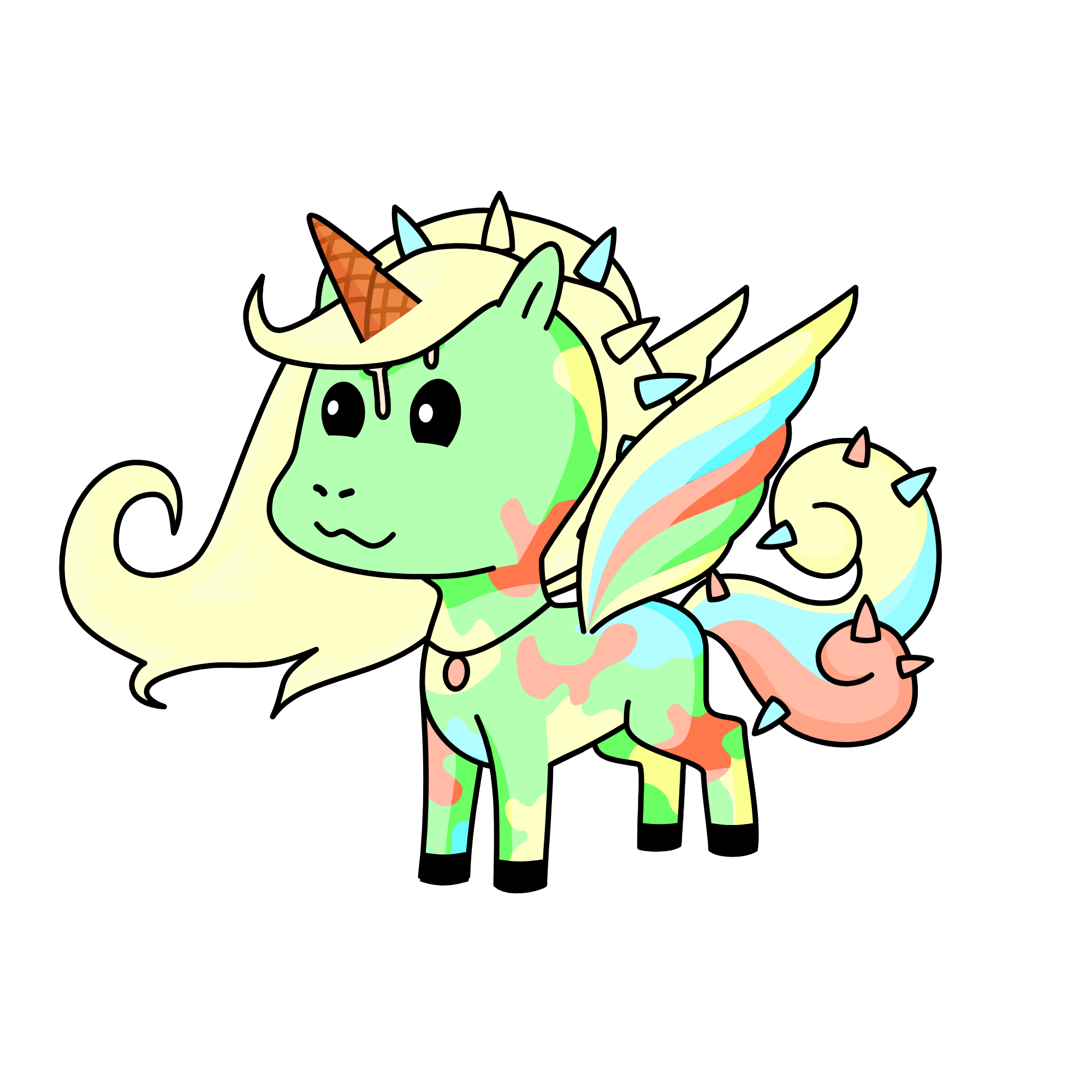 sunny sprinkles, the unicorn