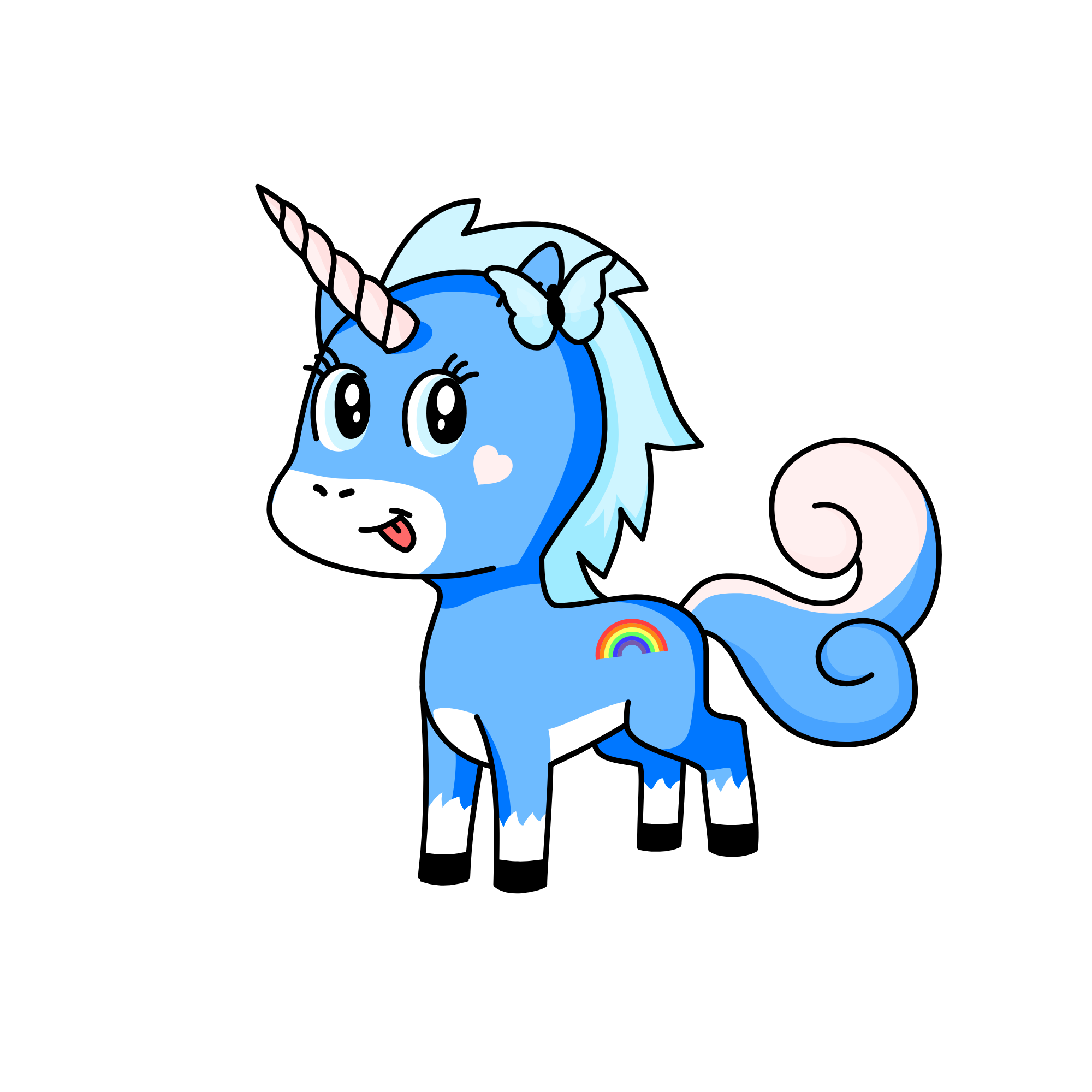Butterfly, the unicorn