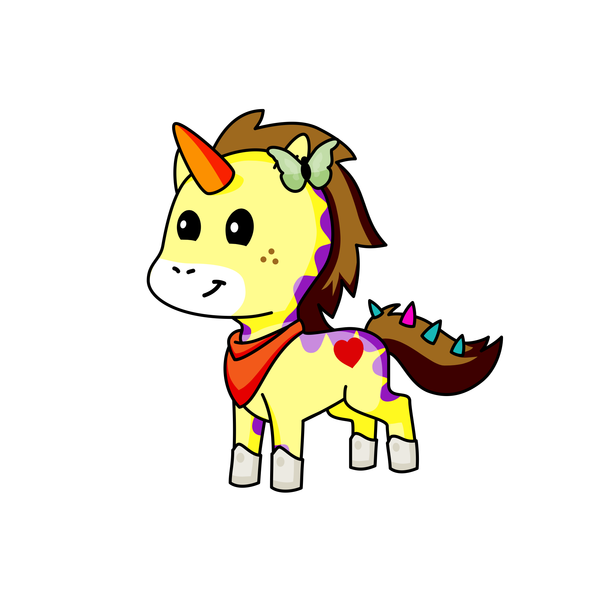 Easton, the unicorn