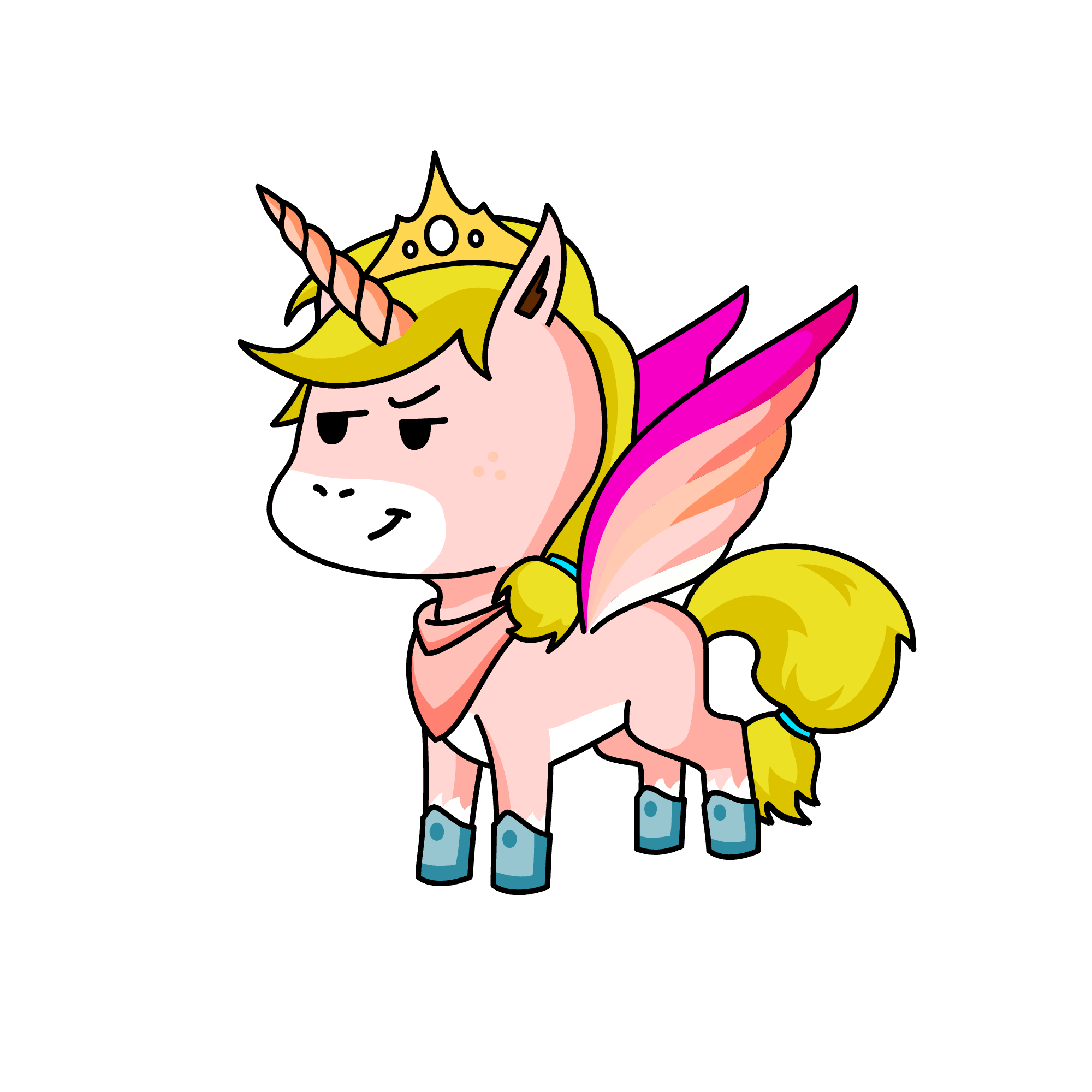 Diana, the unicorn