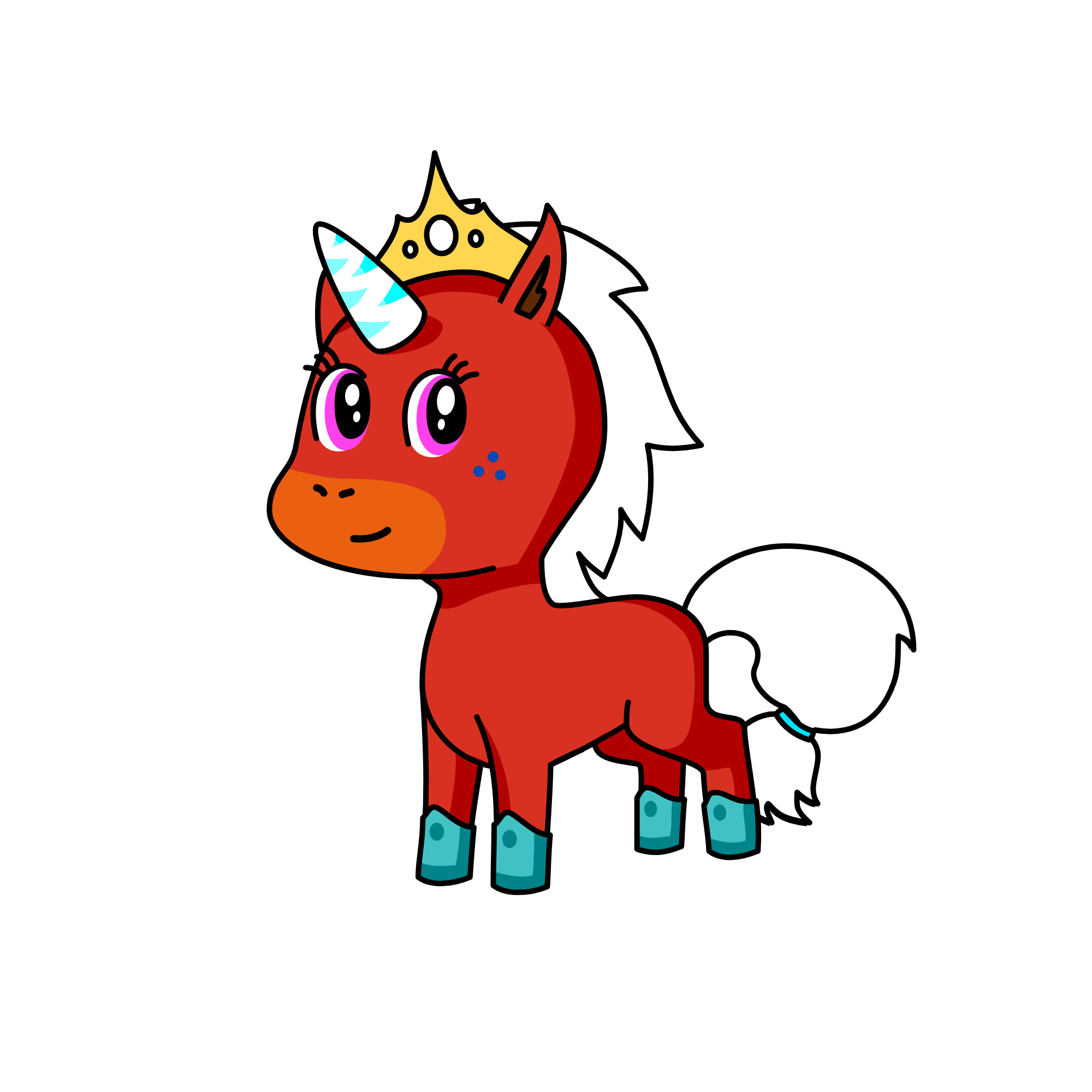 qeenycorn, the unicorn