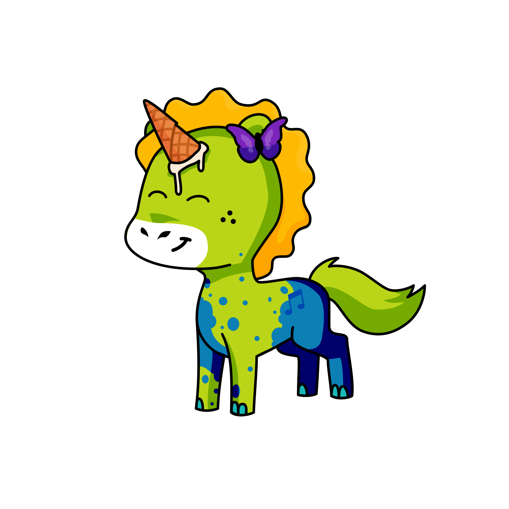 Asraaaaa, the unicorn