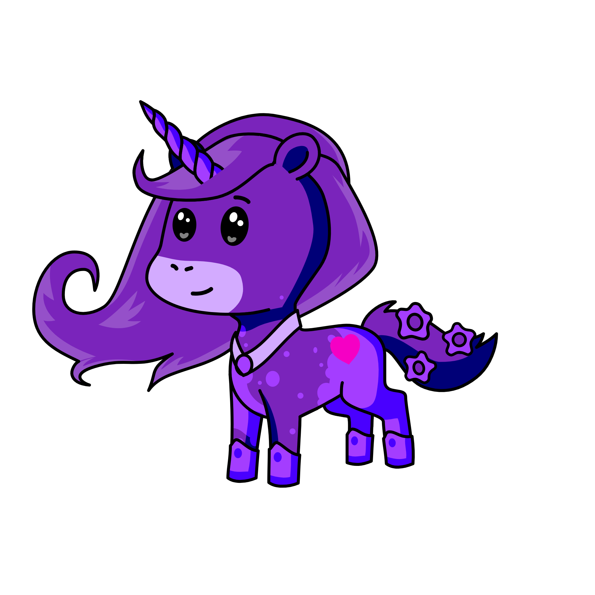moon, the unicorn