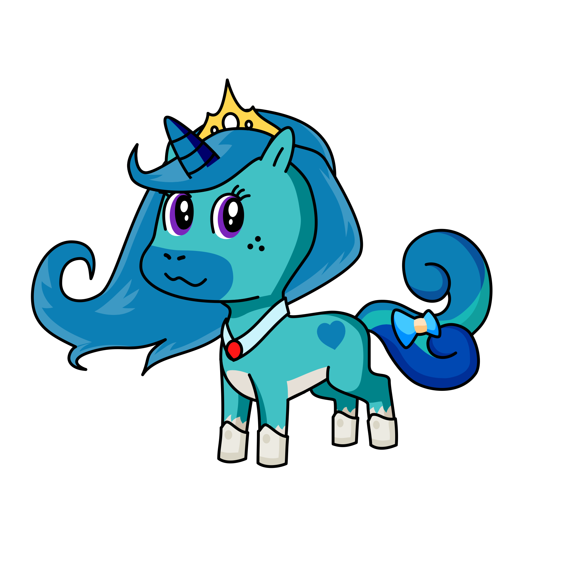 Carrot 🥰, the unicorn