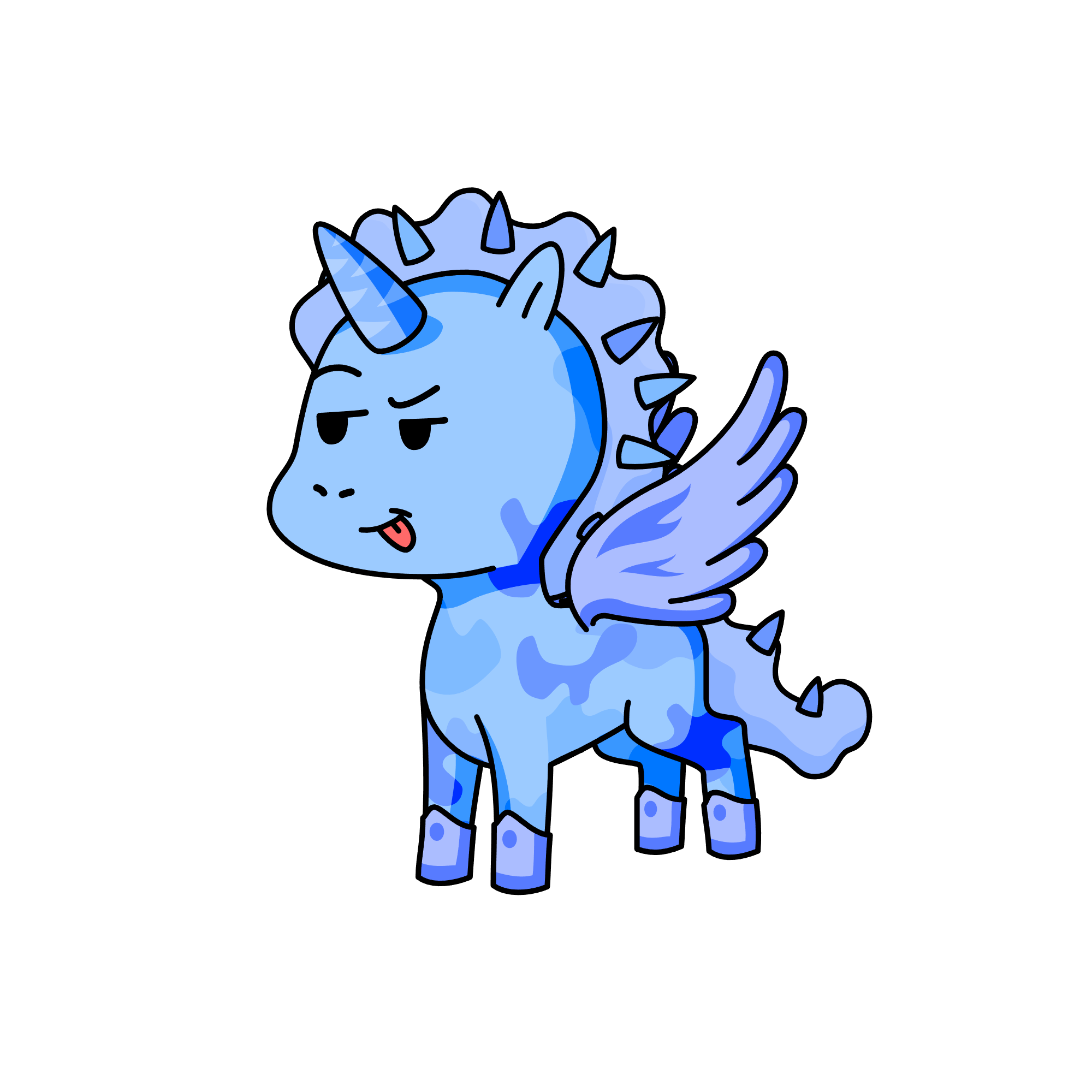 Freak Lazul, the unicorn