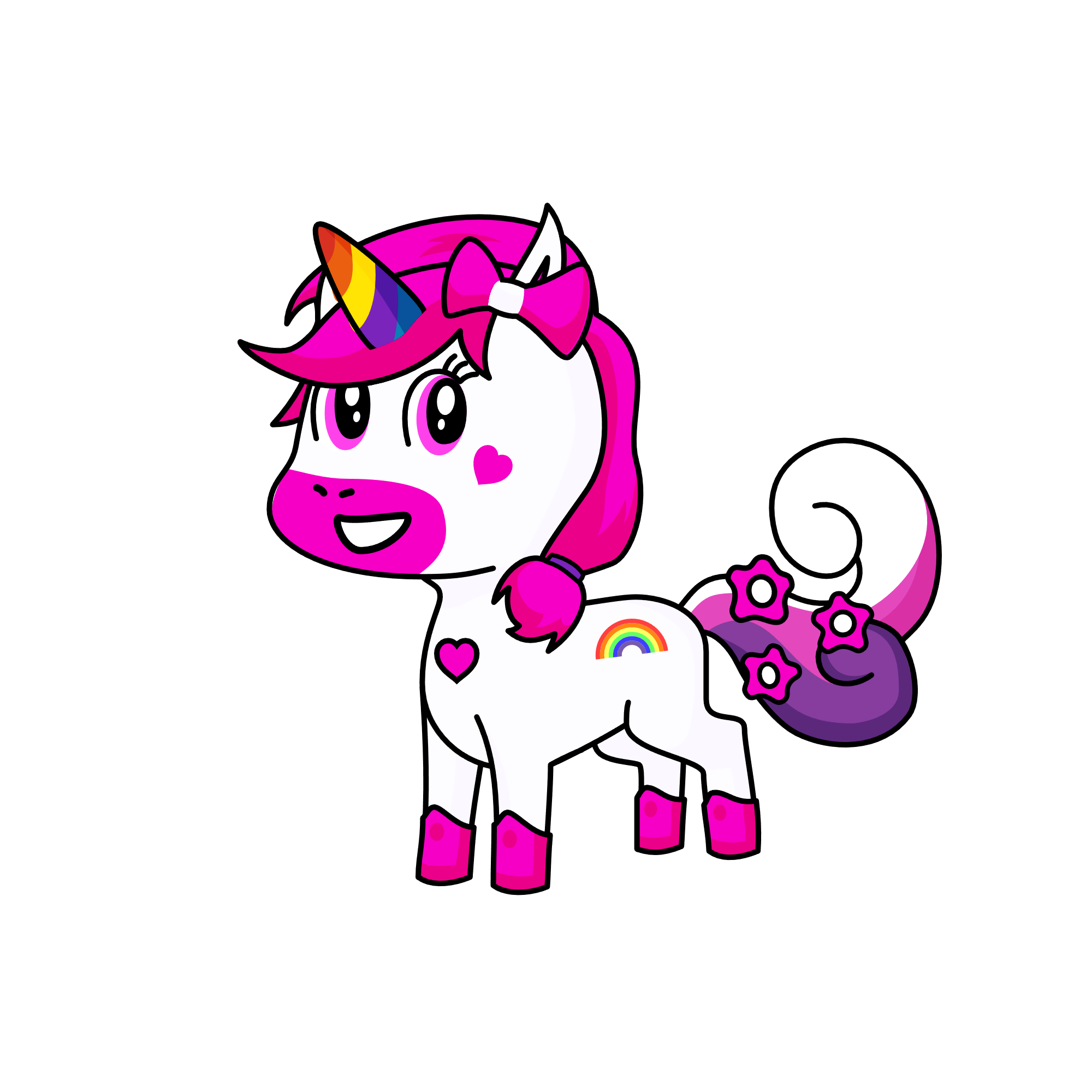 Sophia, the unicorn
