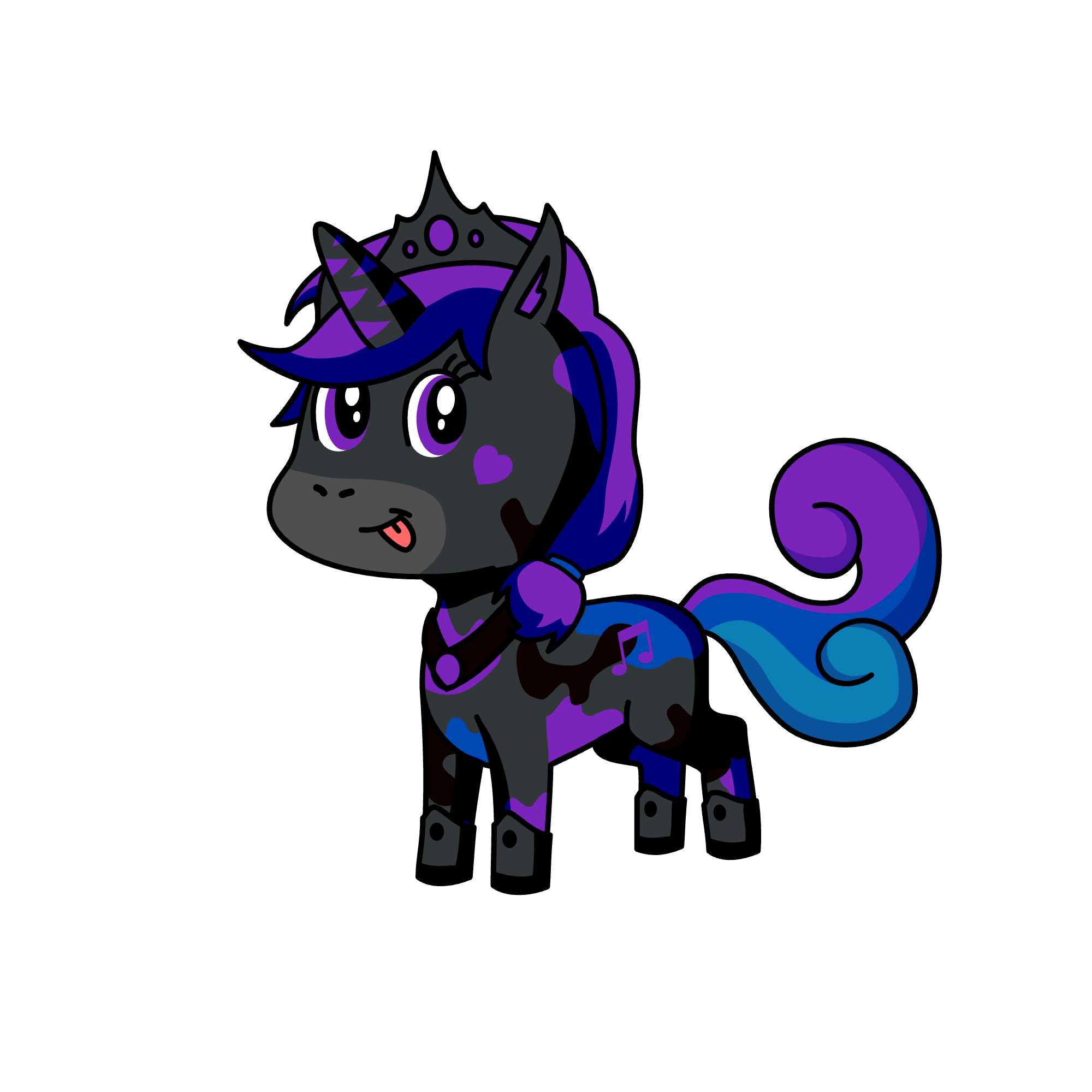Luna, the unicorn