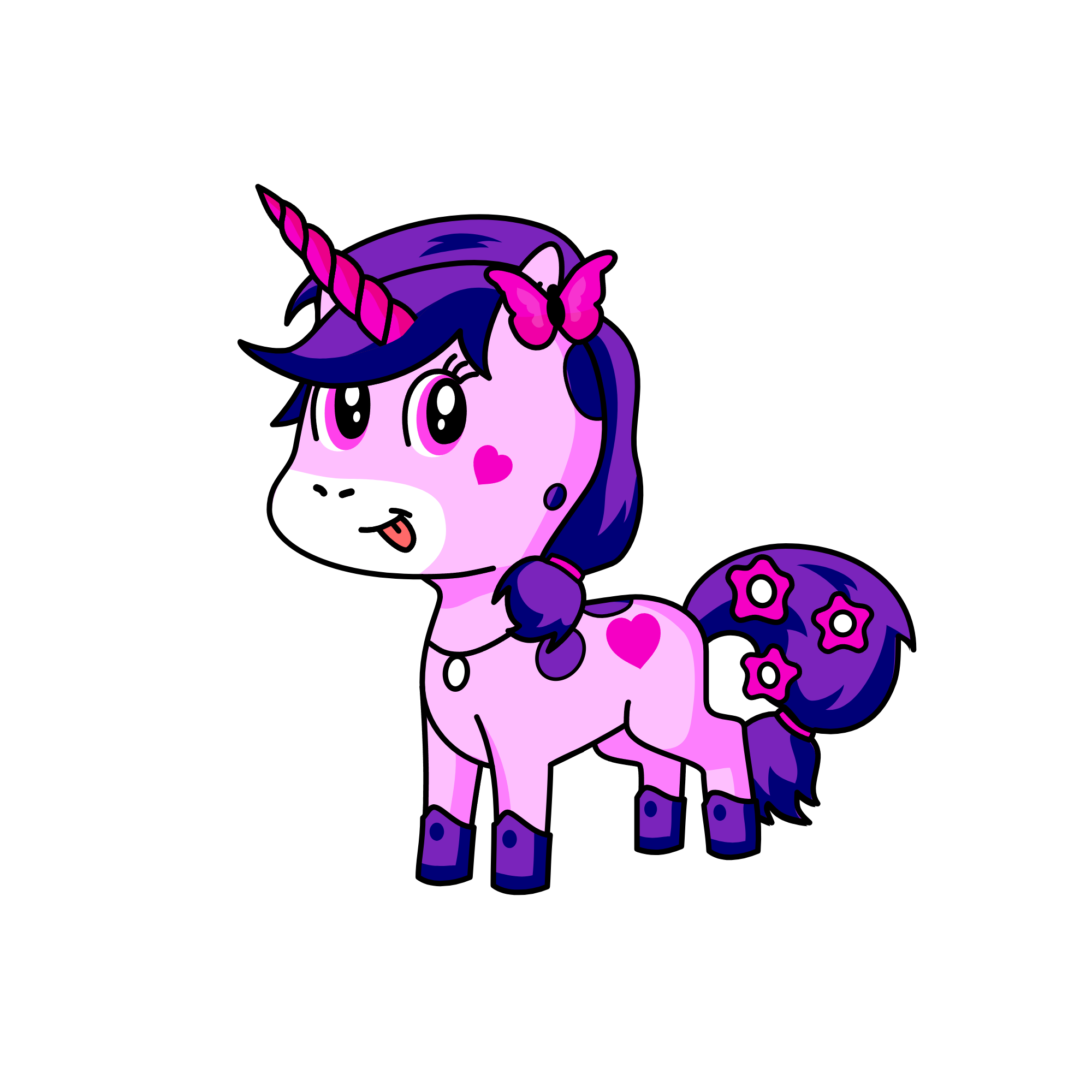Aerie, the unicorn