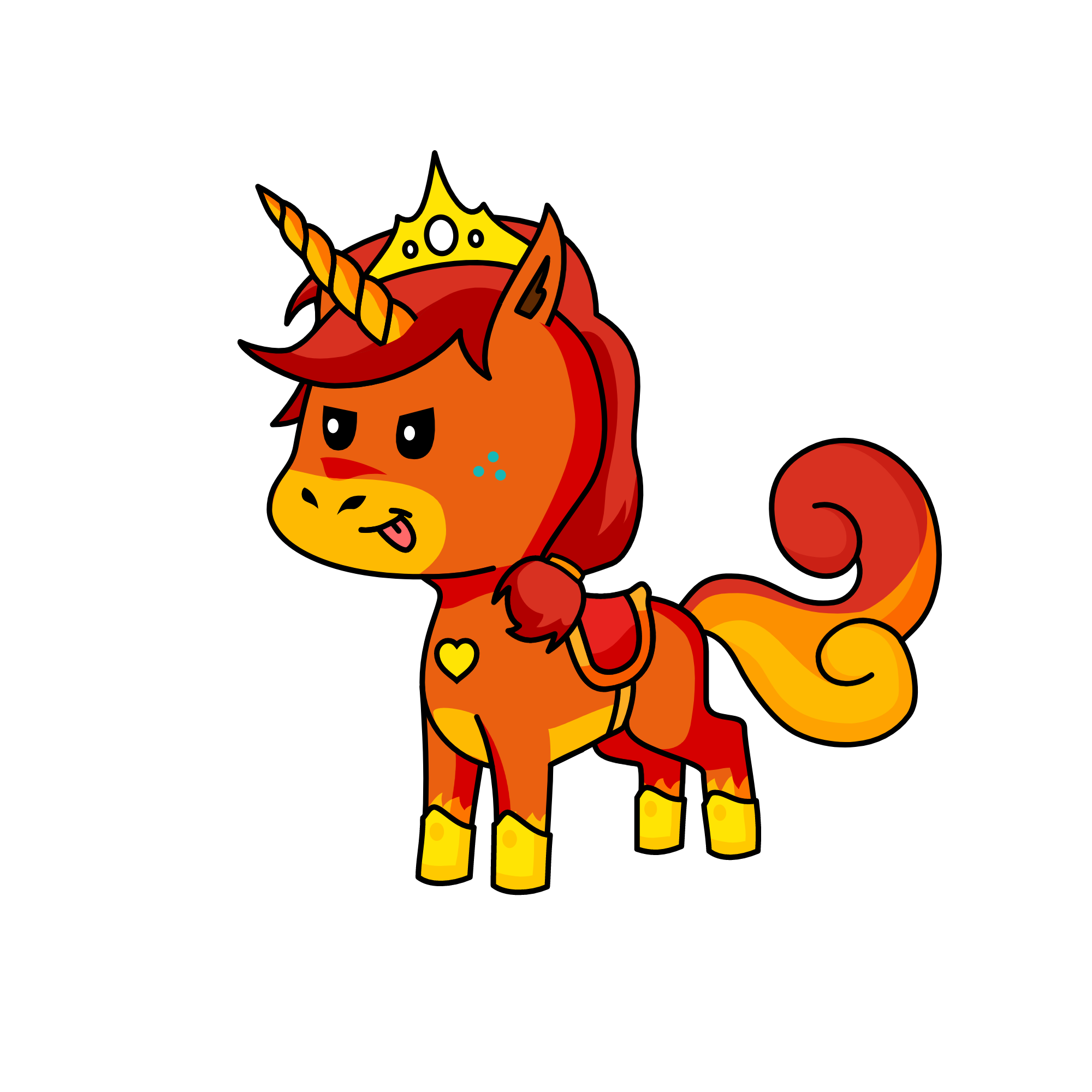 Sunny, the unicorn