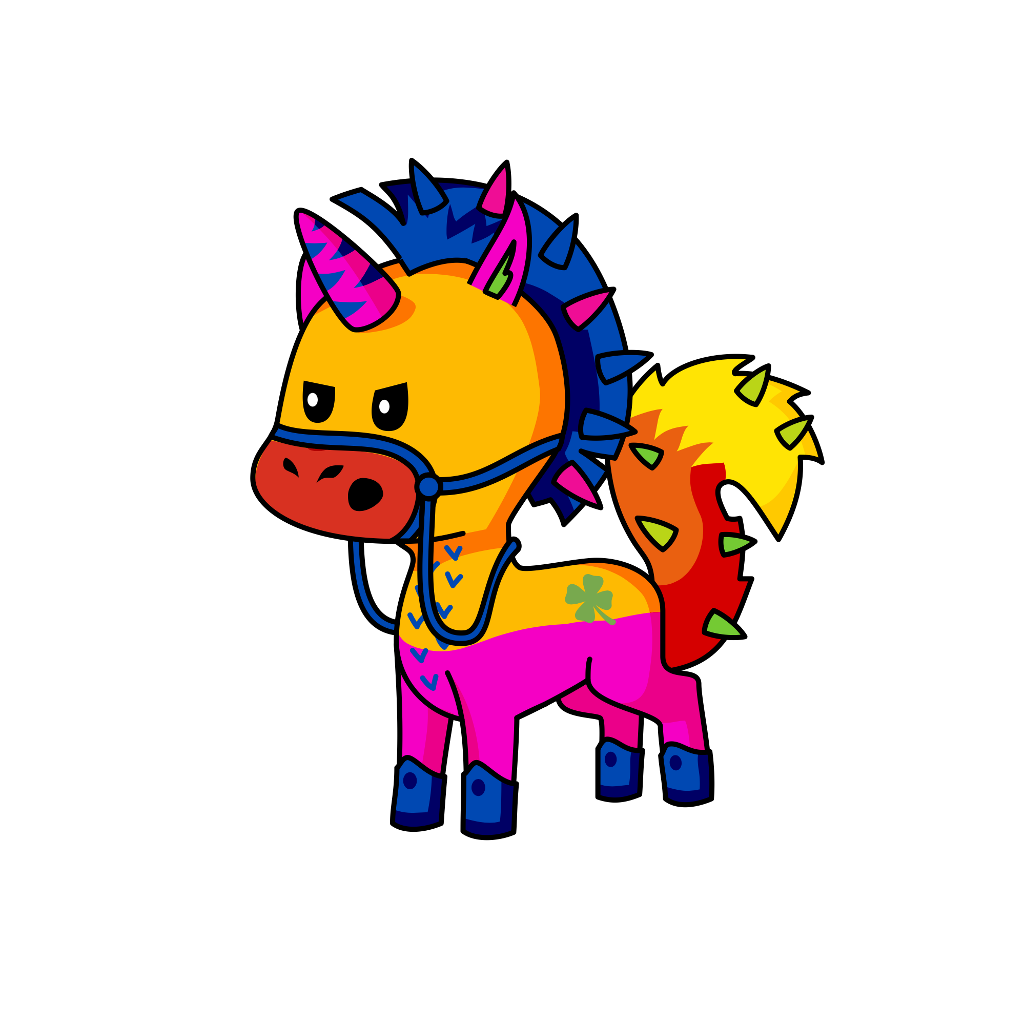 Sniffy, the unicorn