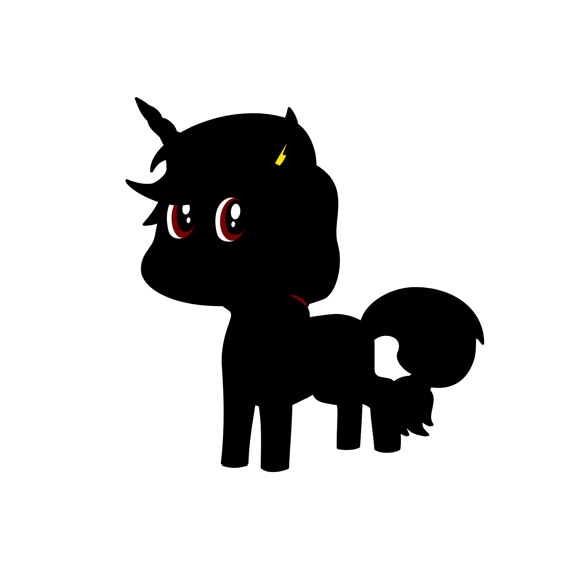 BURNT HORSE, the unicorn