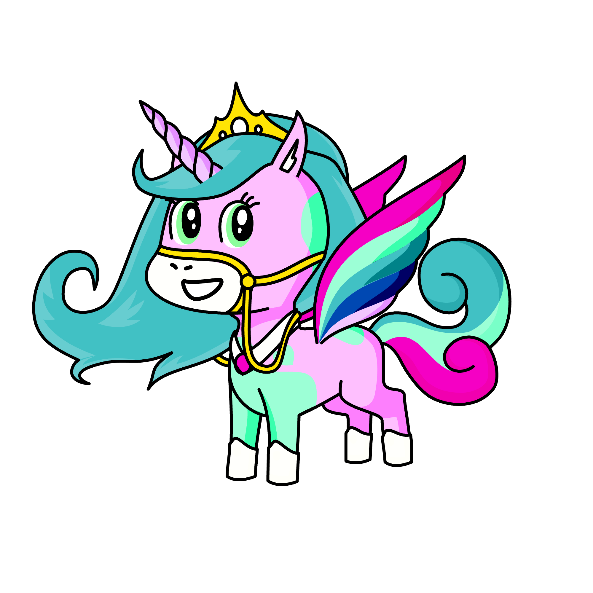 Princess Annelise, the unicorn