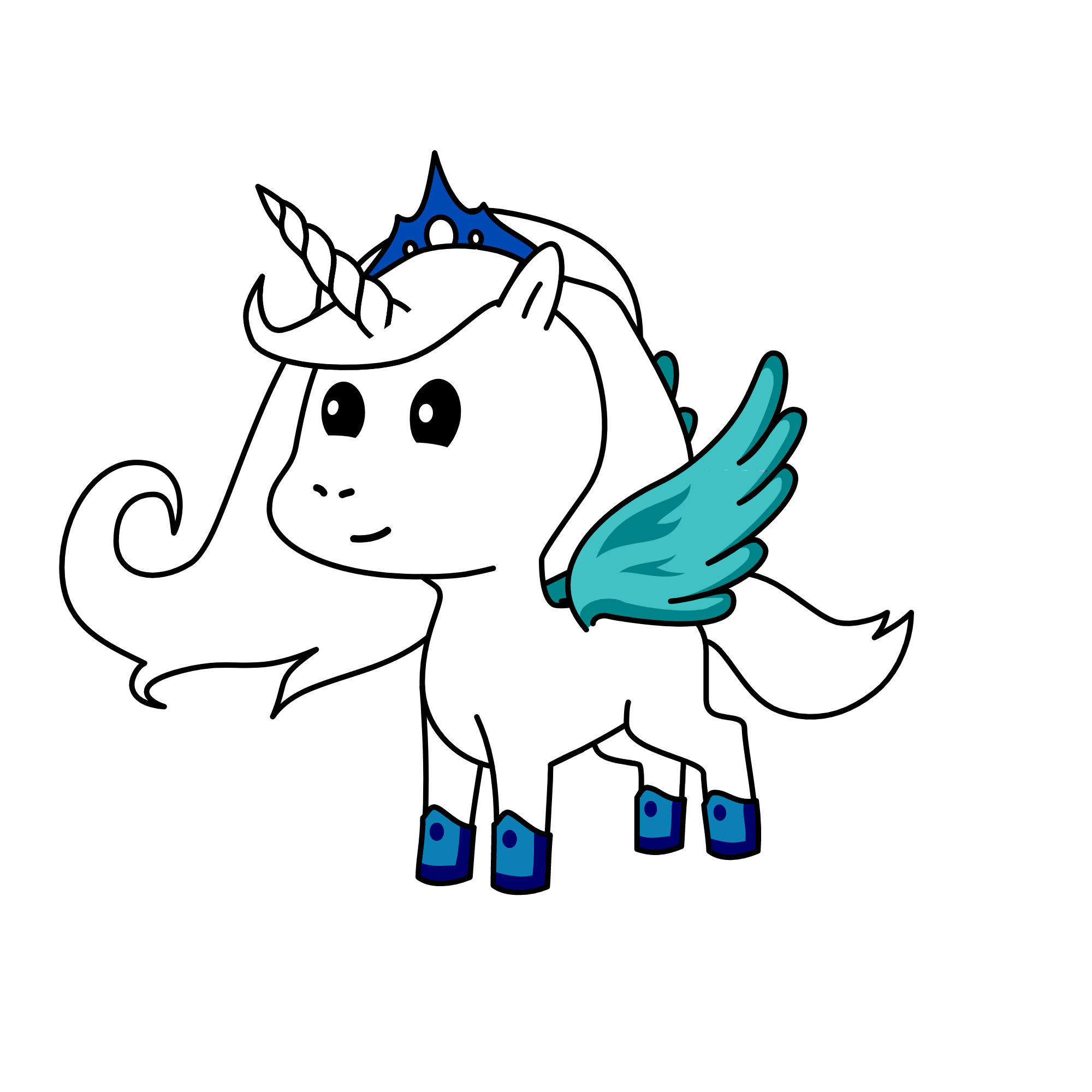 Princess Snowstorm, the unicorn