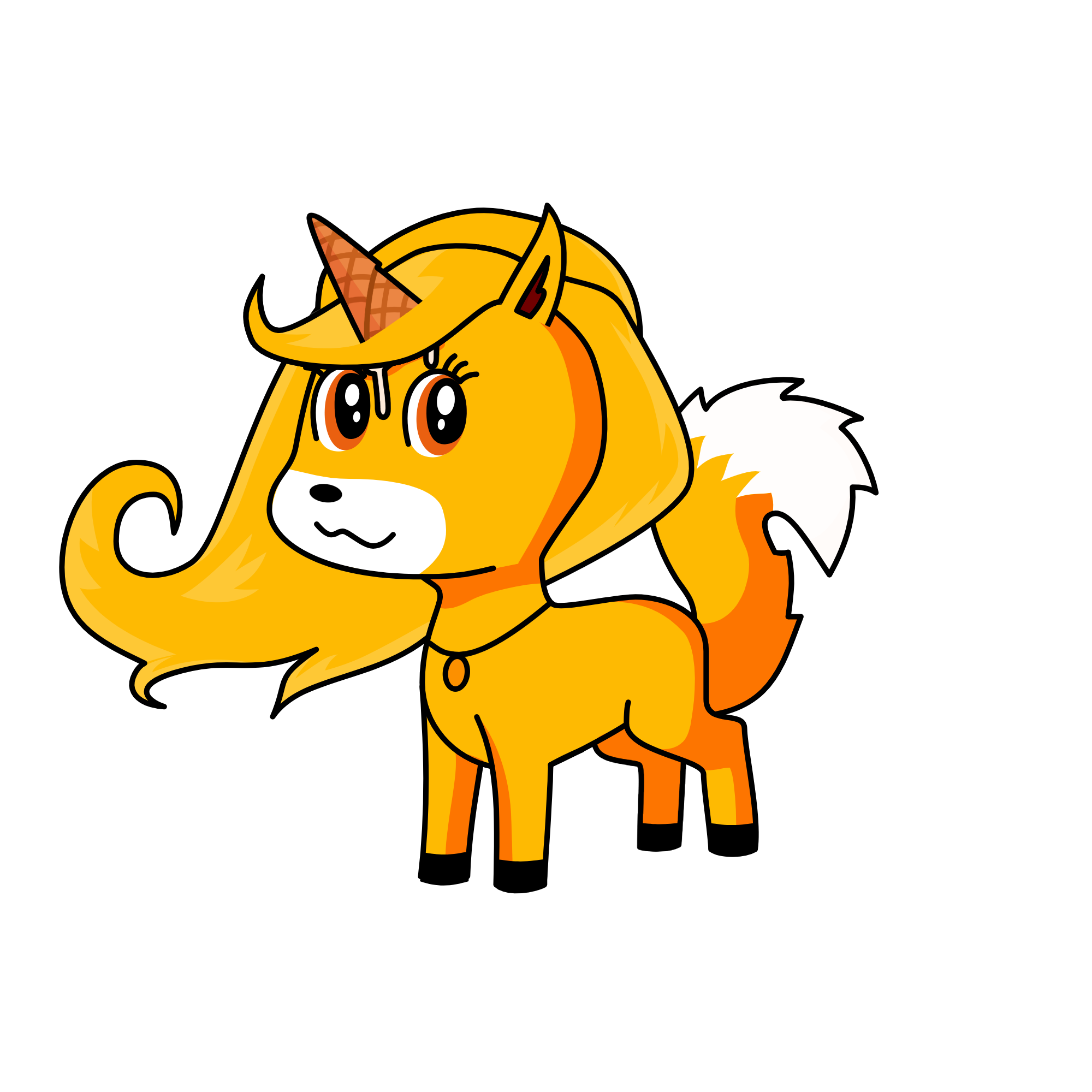 Fox, the unicorn