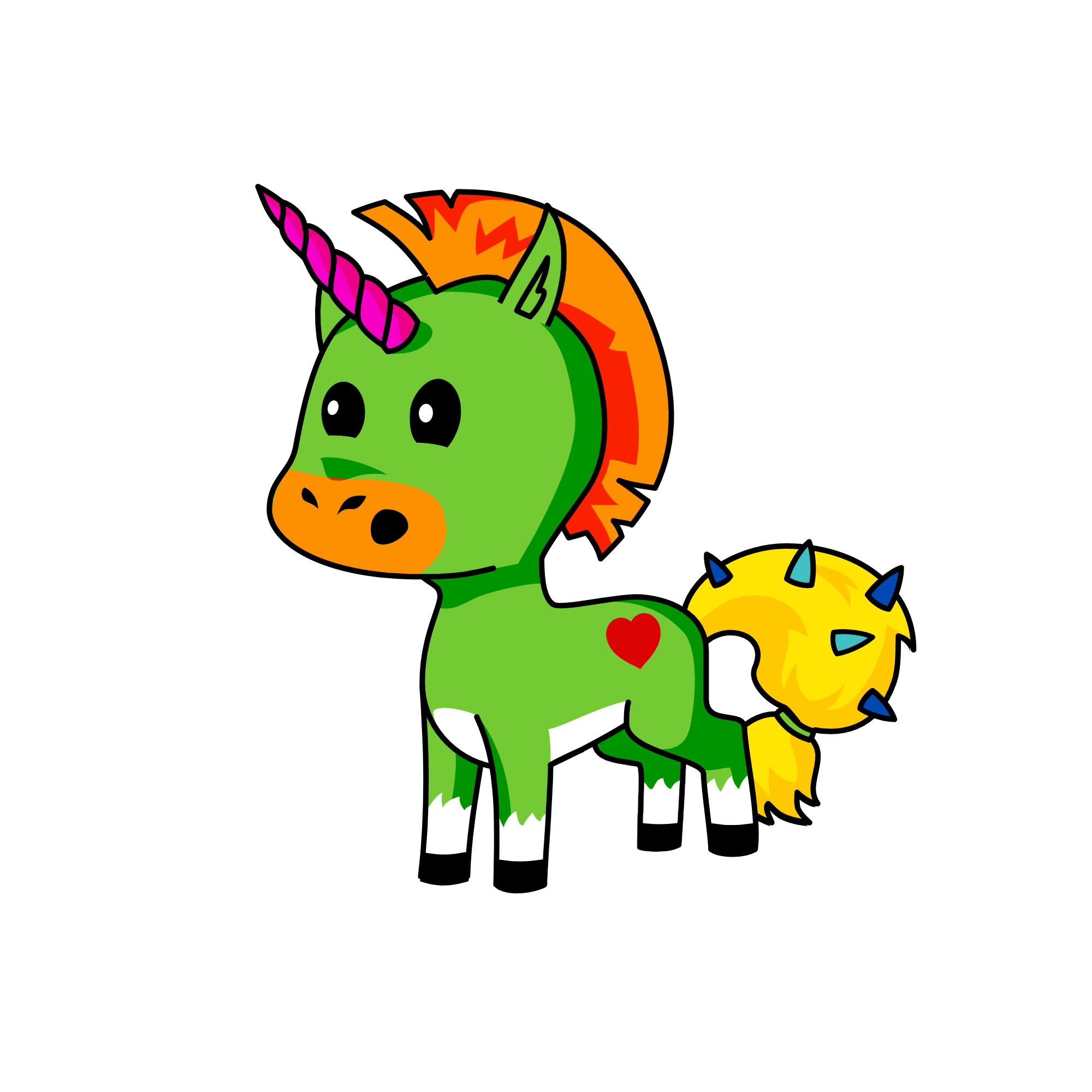 disgusting, the unicorn