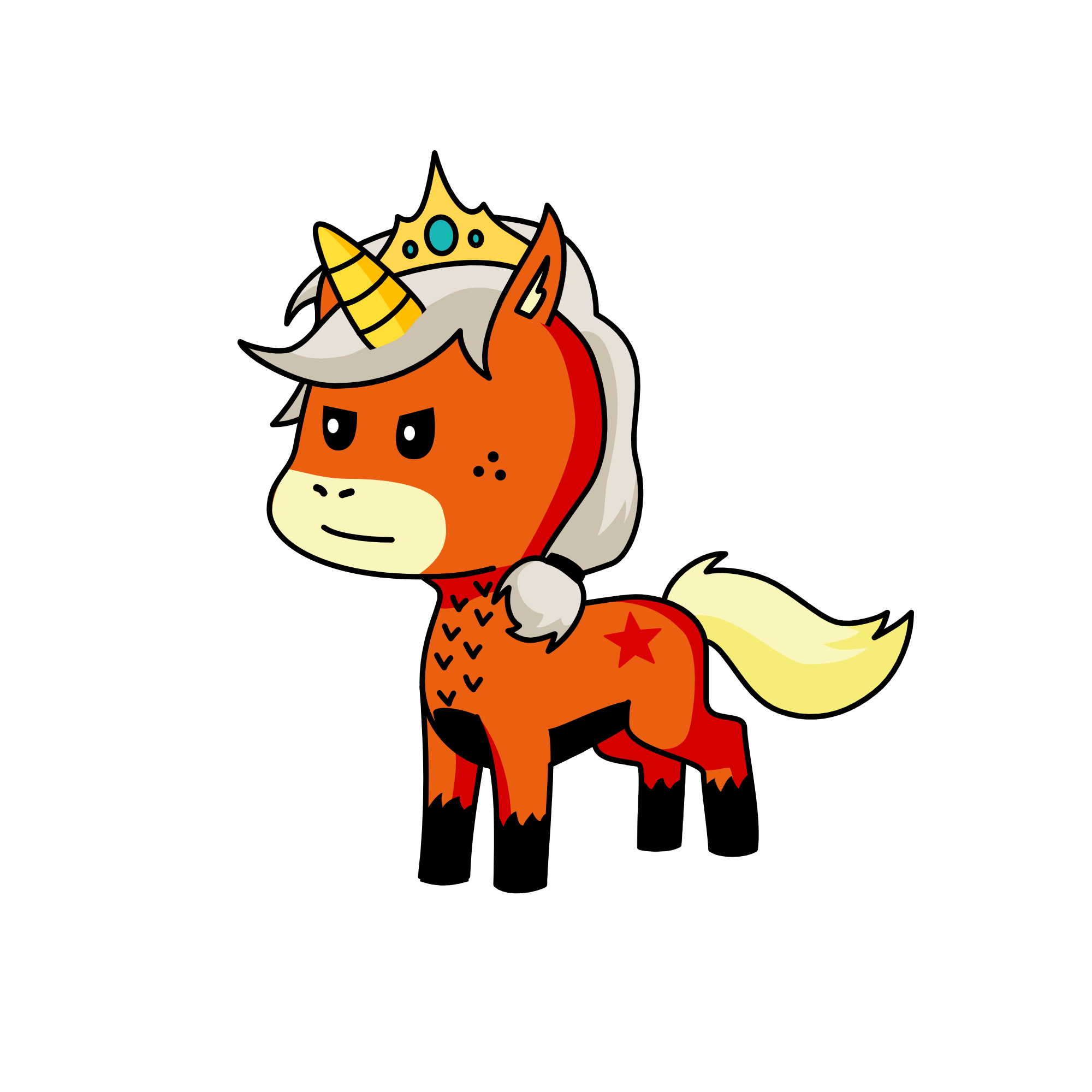 Anfis, the unicorn