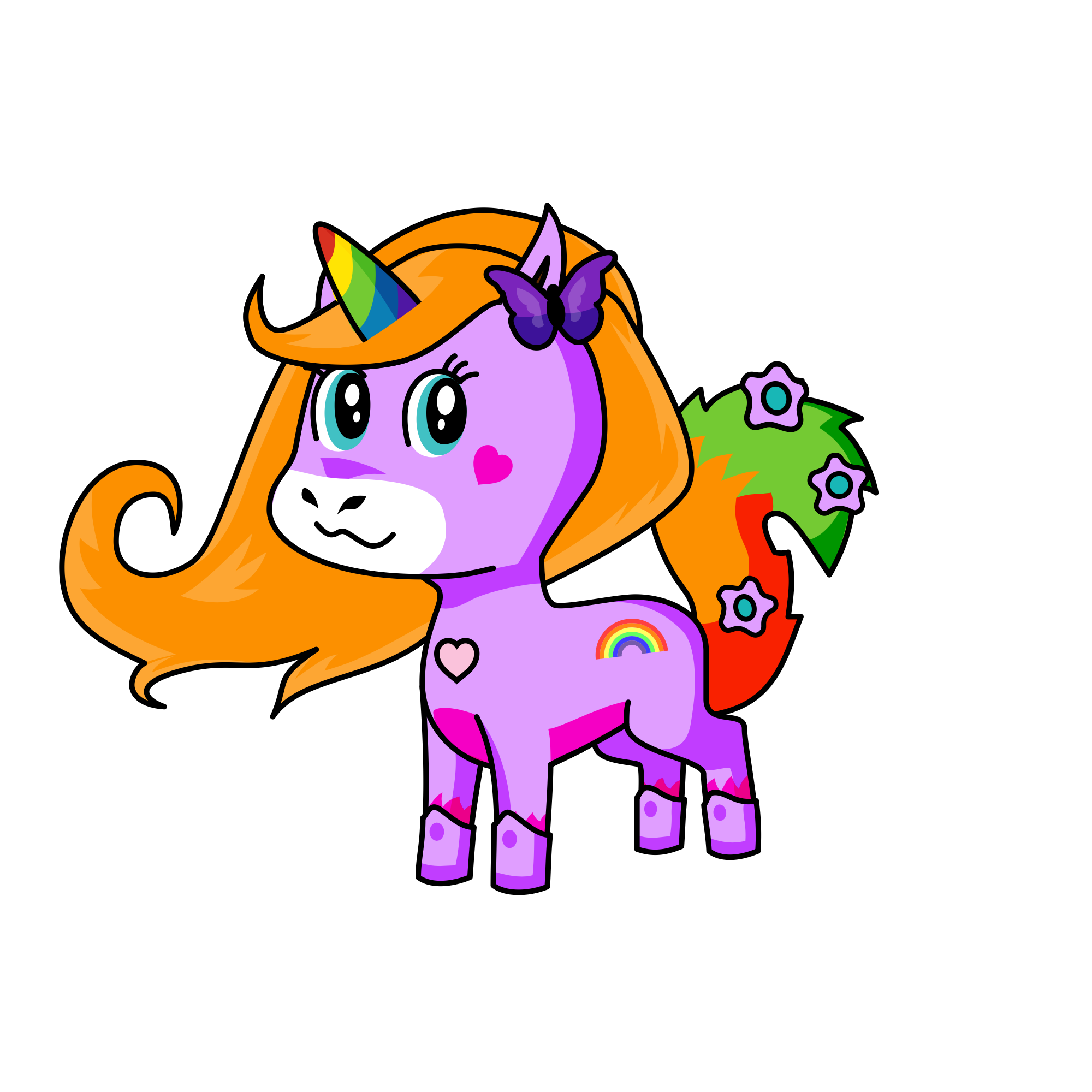 Furry /sally, the unicorn