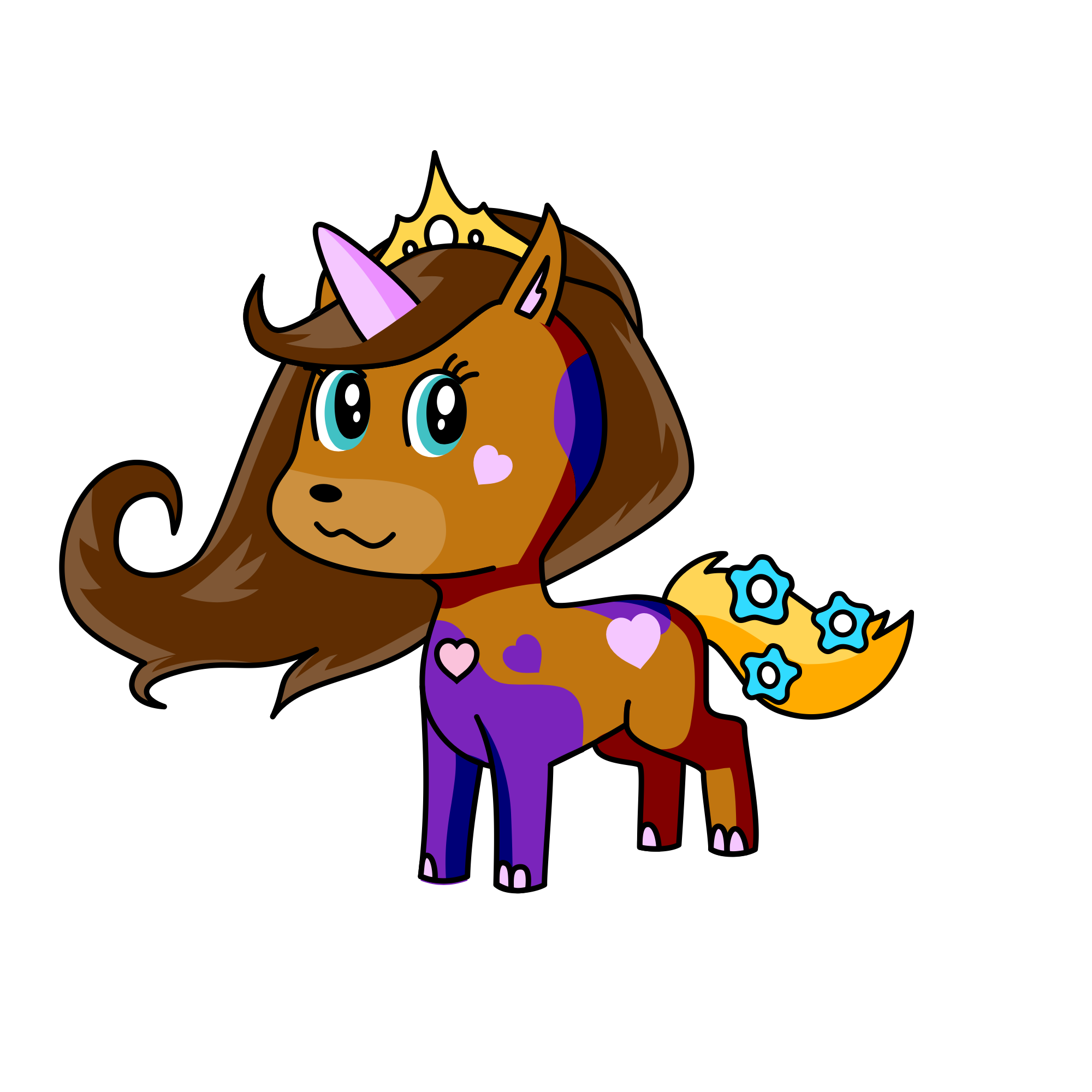 Sally/rose/furry/ unicorna, the unicorn