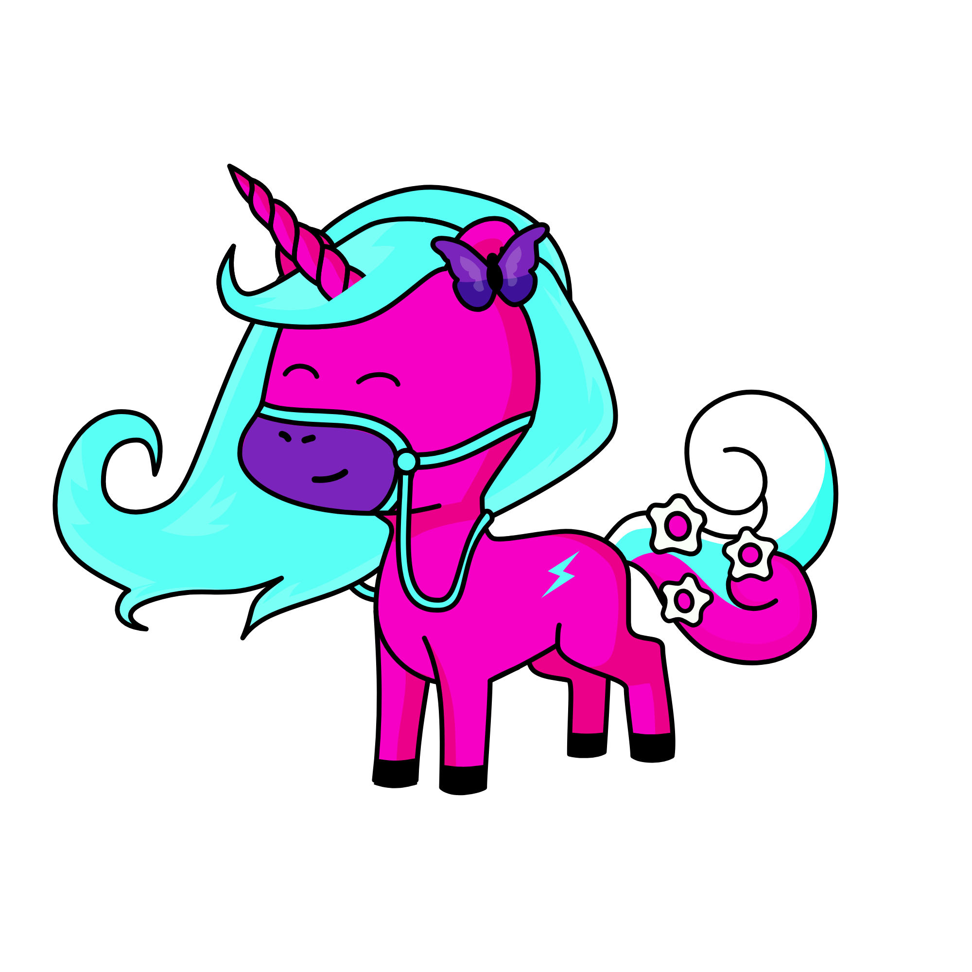 Rose, the unicorn