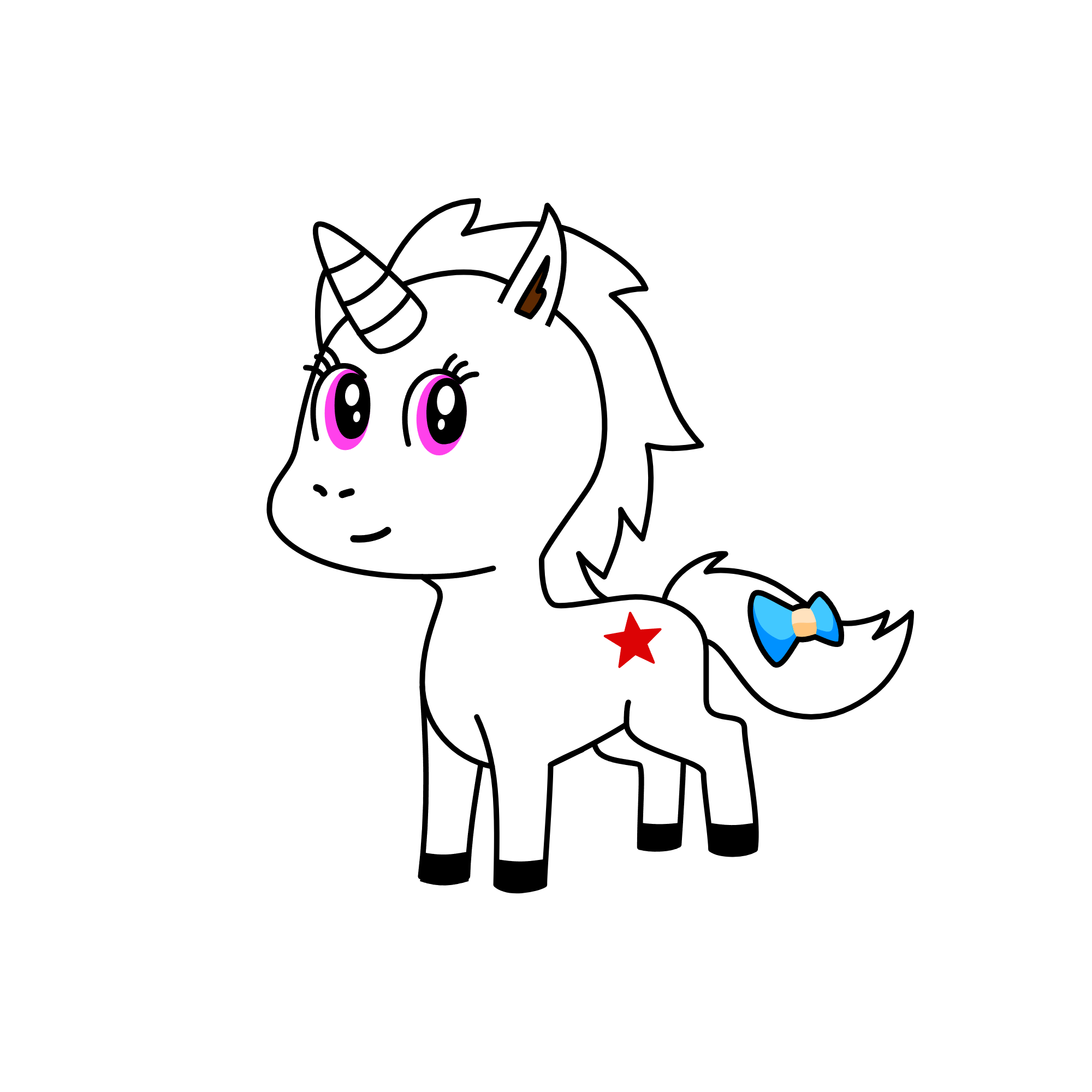 i am a poop as big as it can be, the unicorn