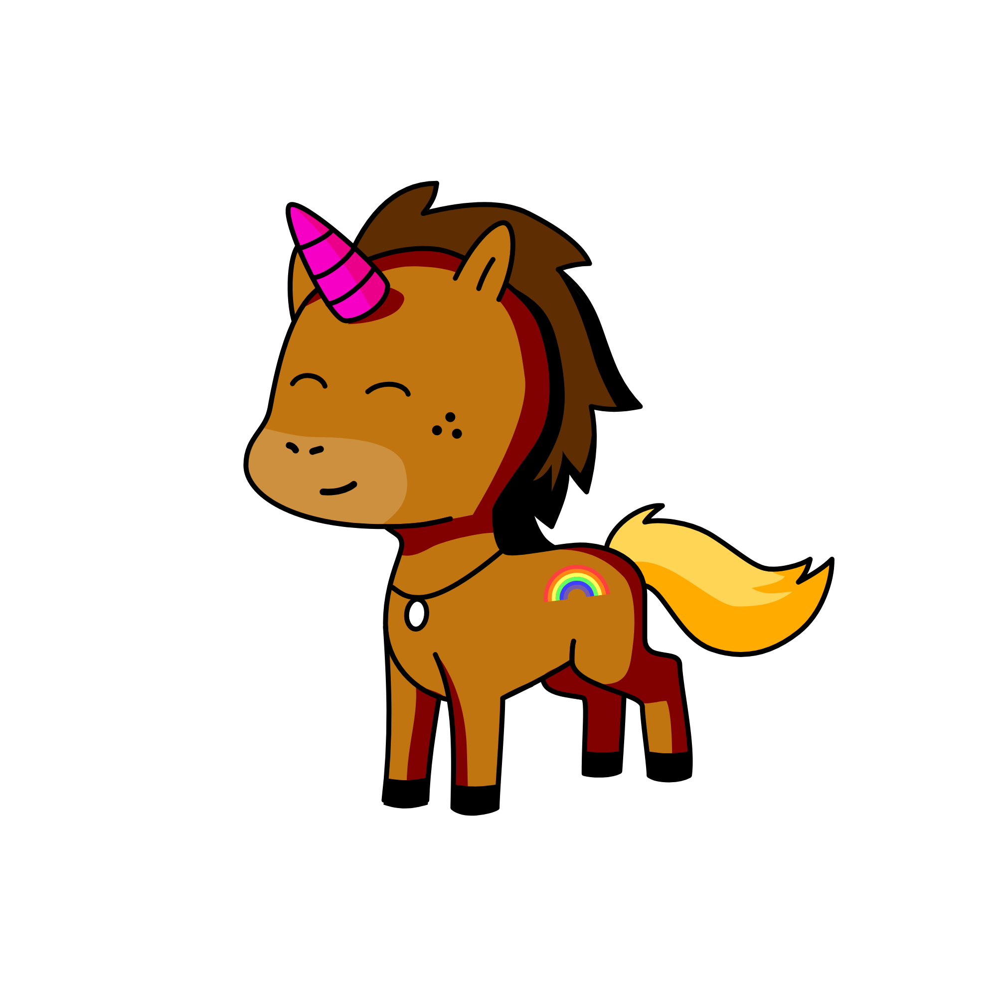 Chocolate, the unicorn