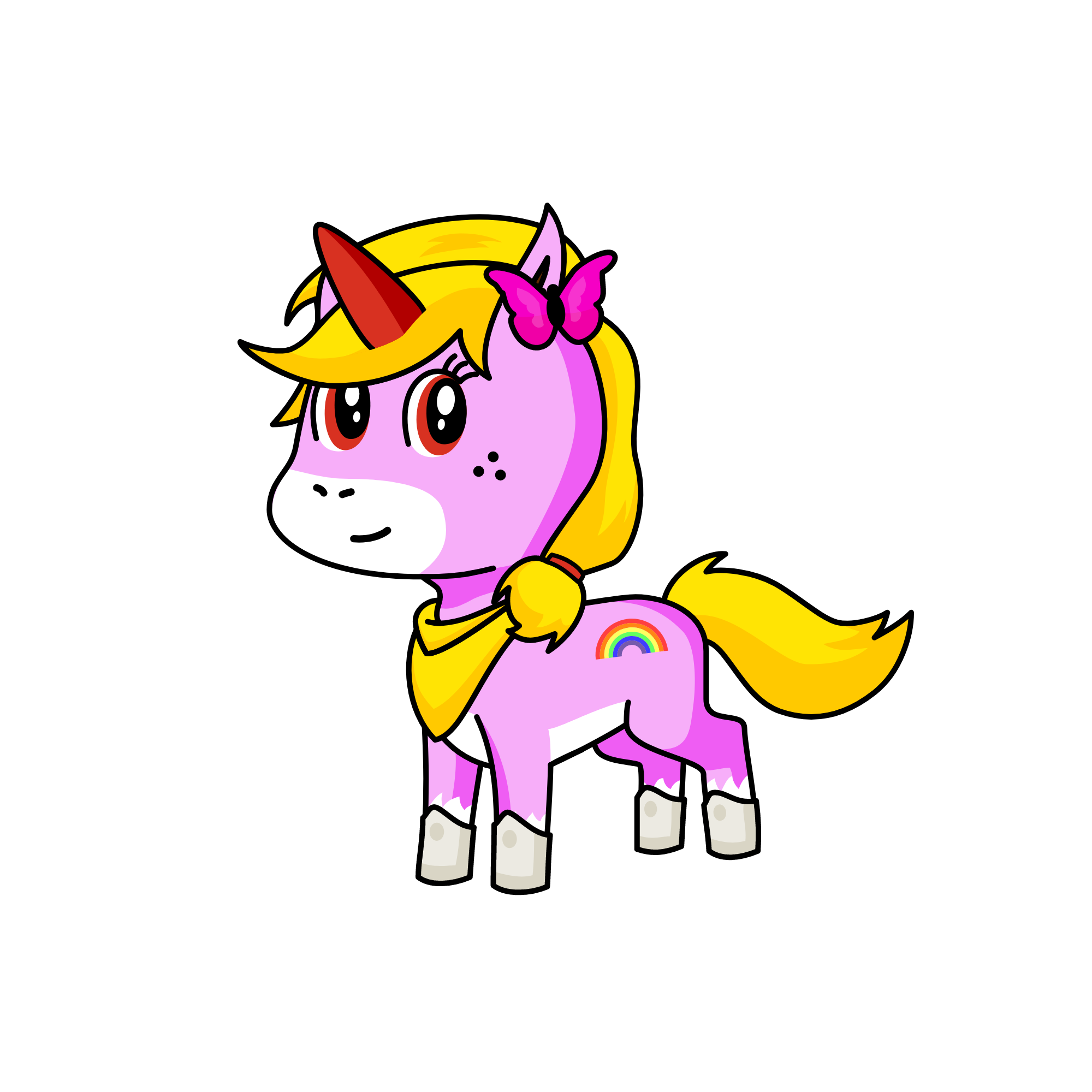 caramel, the unicorn