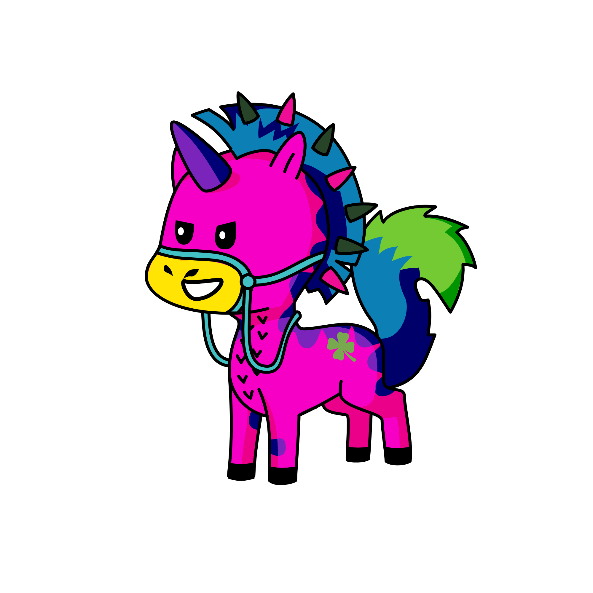 Bliss, the unicorn