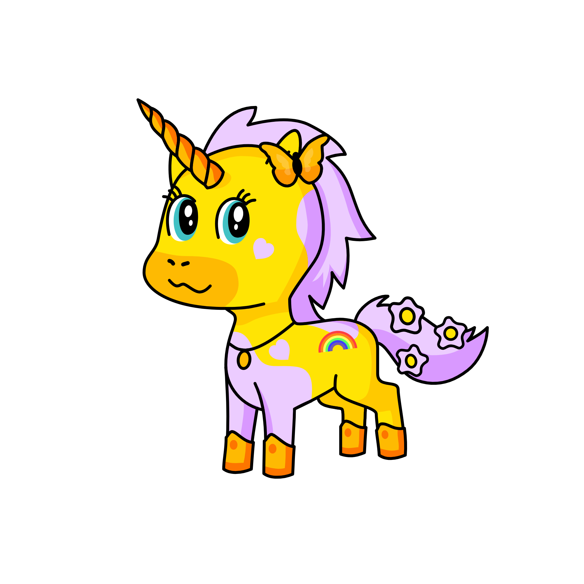 blossom, the unicorn