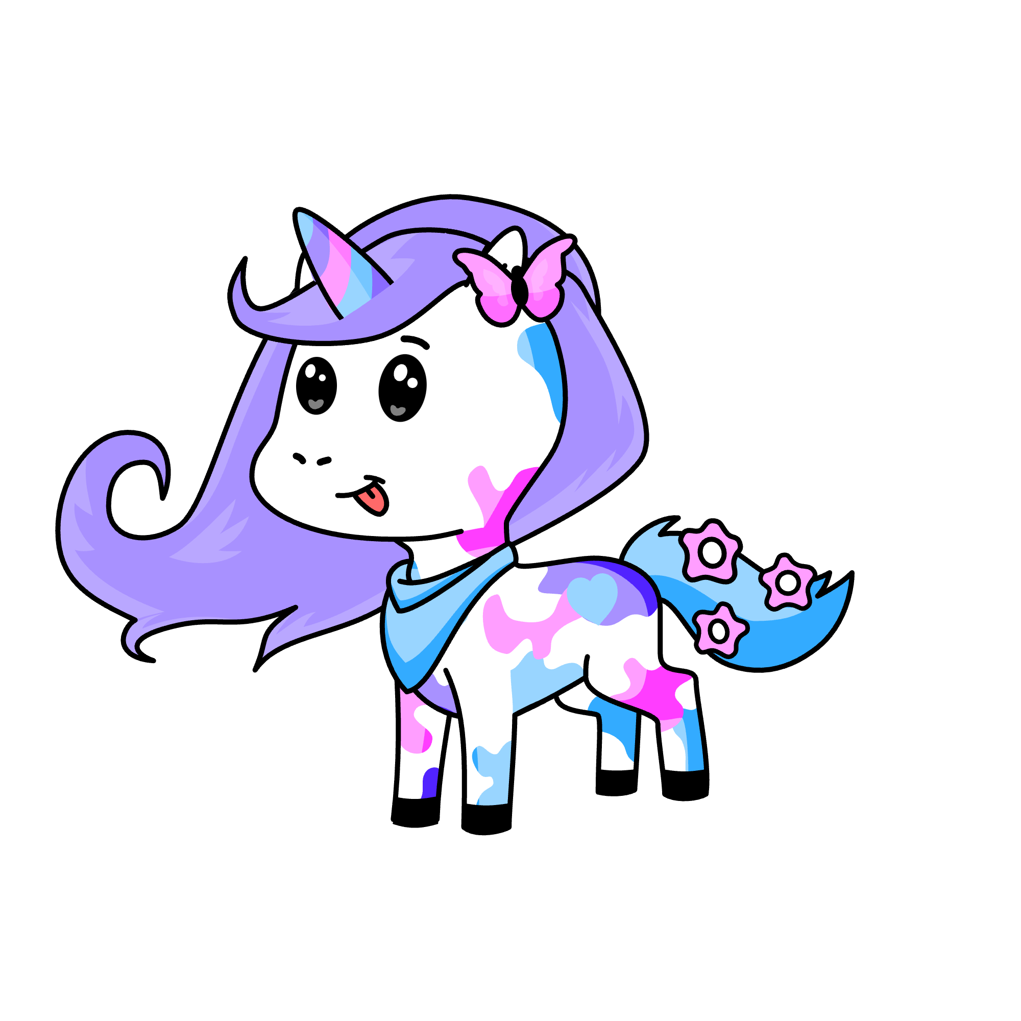 Butterfly 🦋 , the unicorn