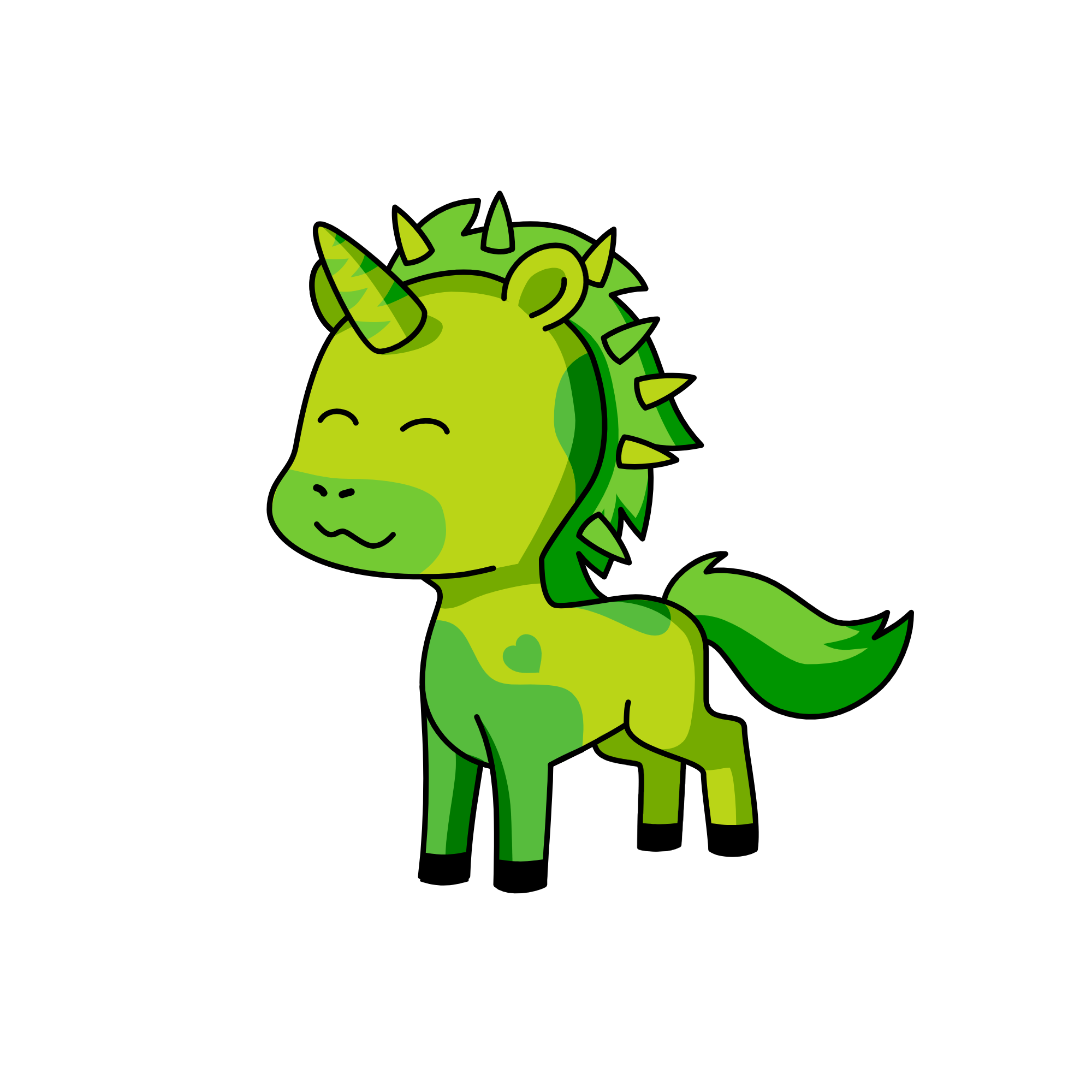 Jolly rancher, the unicorn