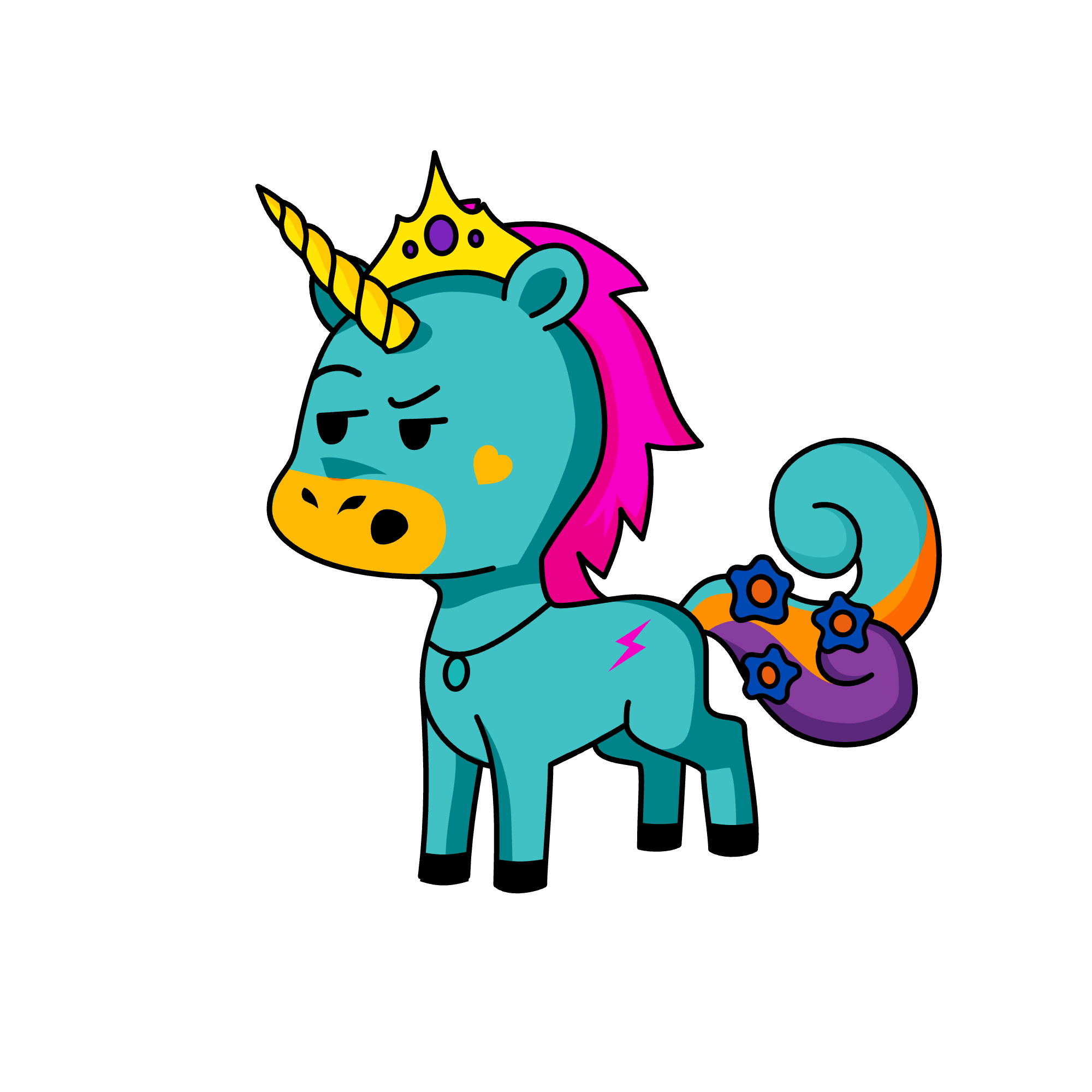Sassy, the unicorn