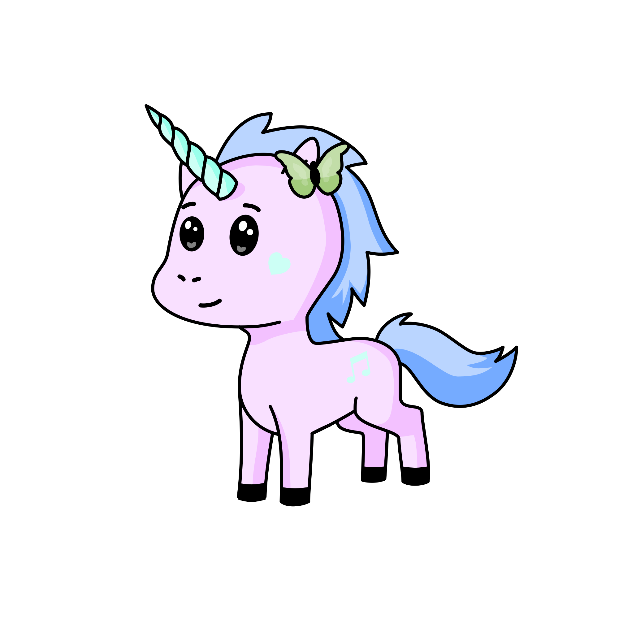 Rose, the unicorn