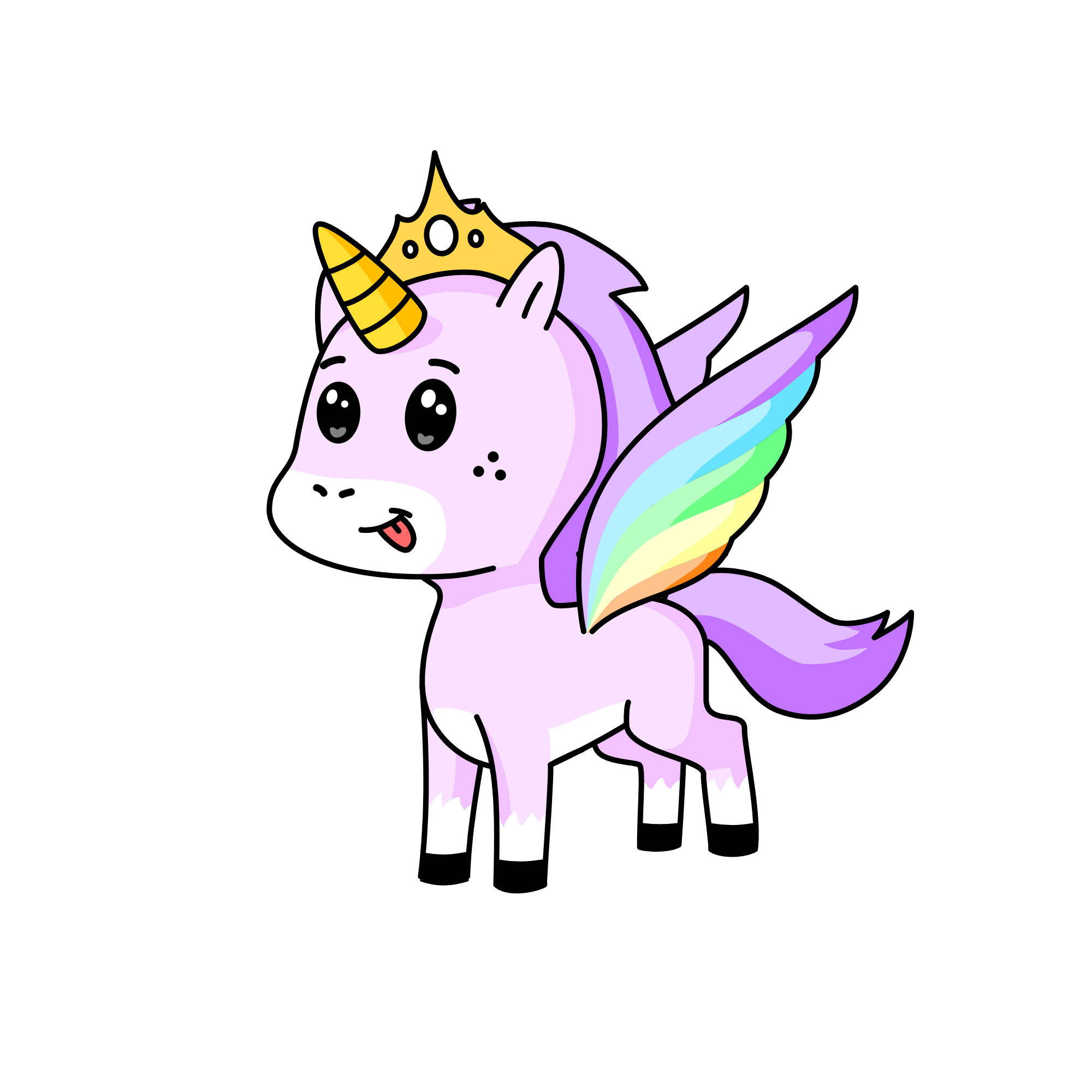 Sky, the unicorn