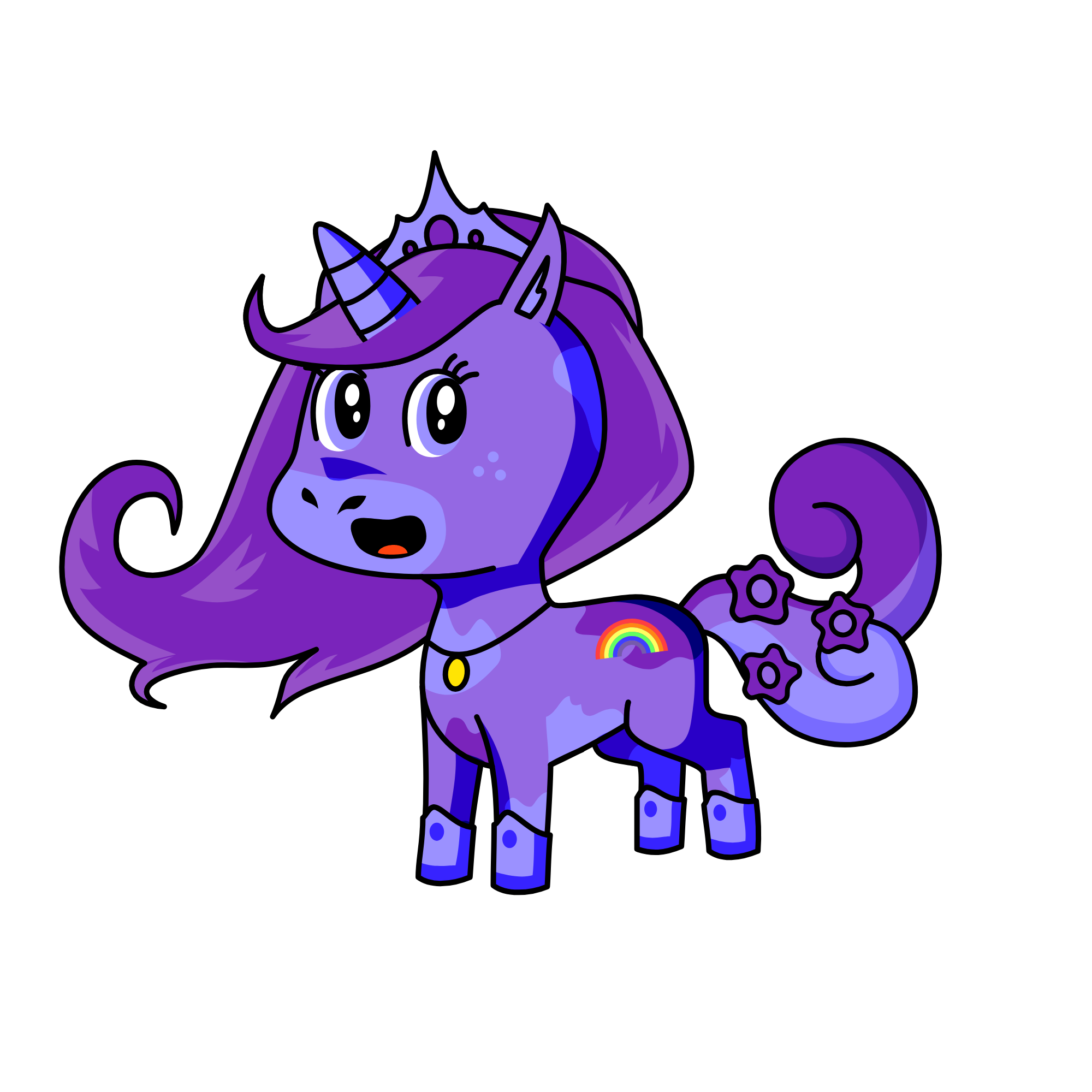 Ebone, the unicorn