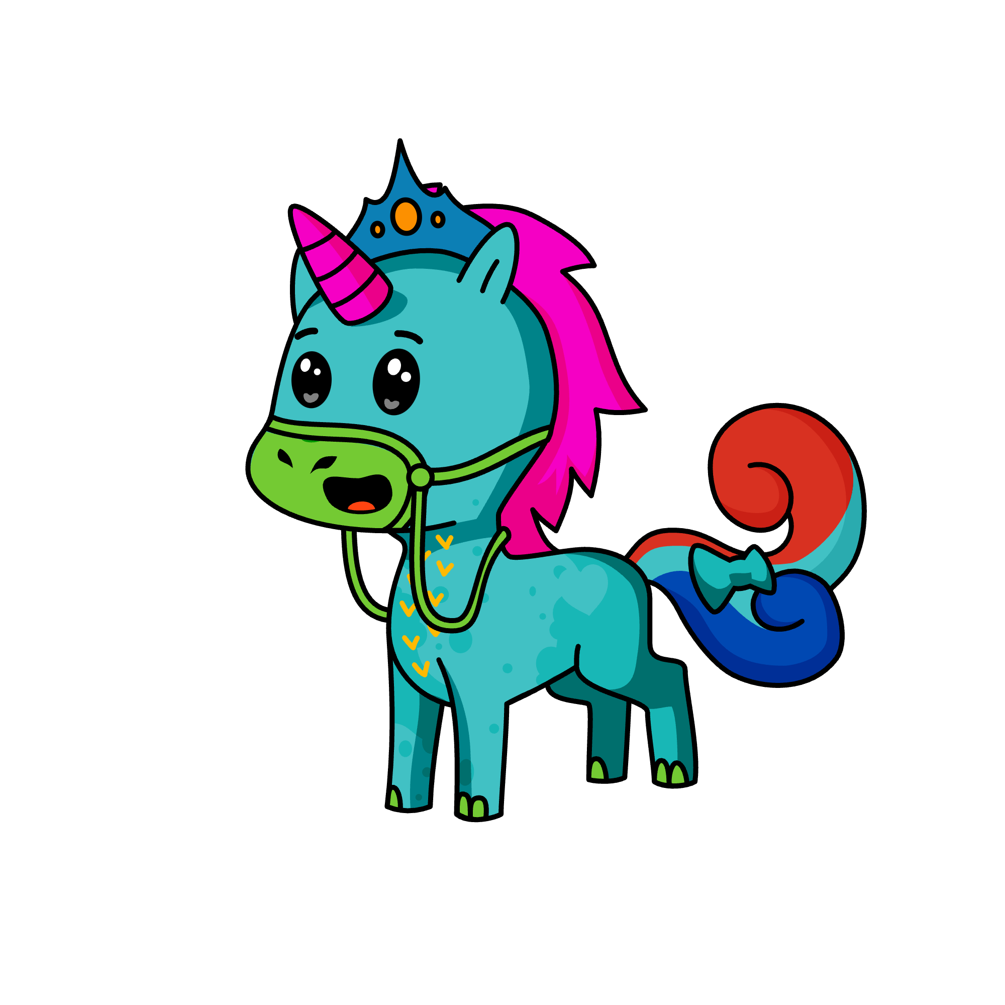Cheer, the unicorn