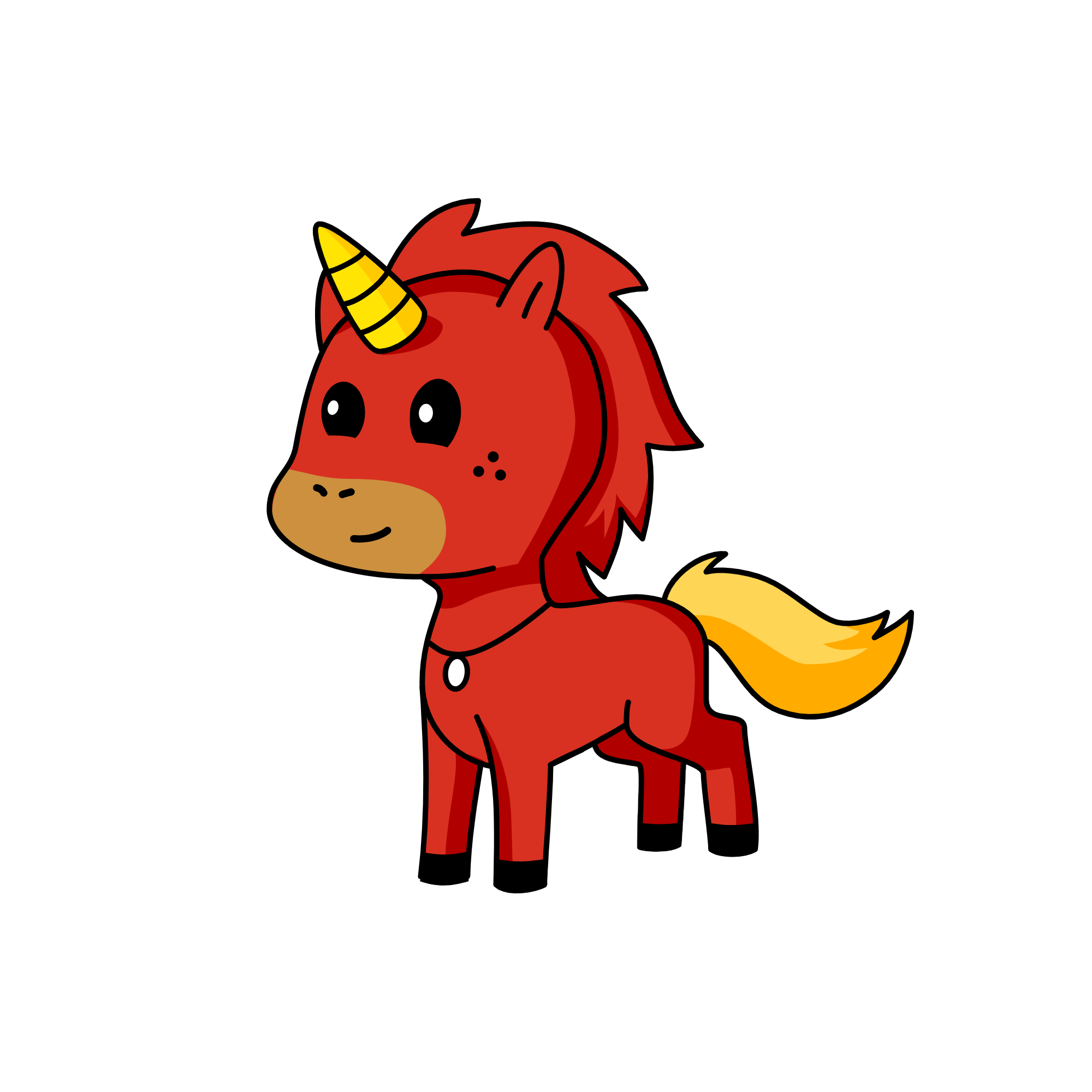 yyfhef, the unicorn