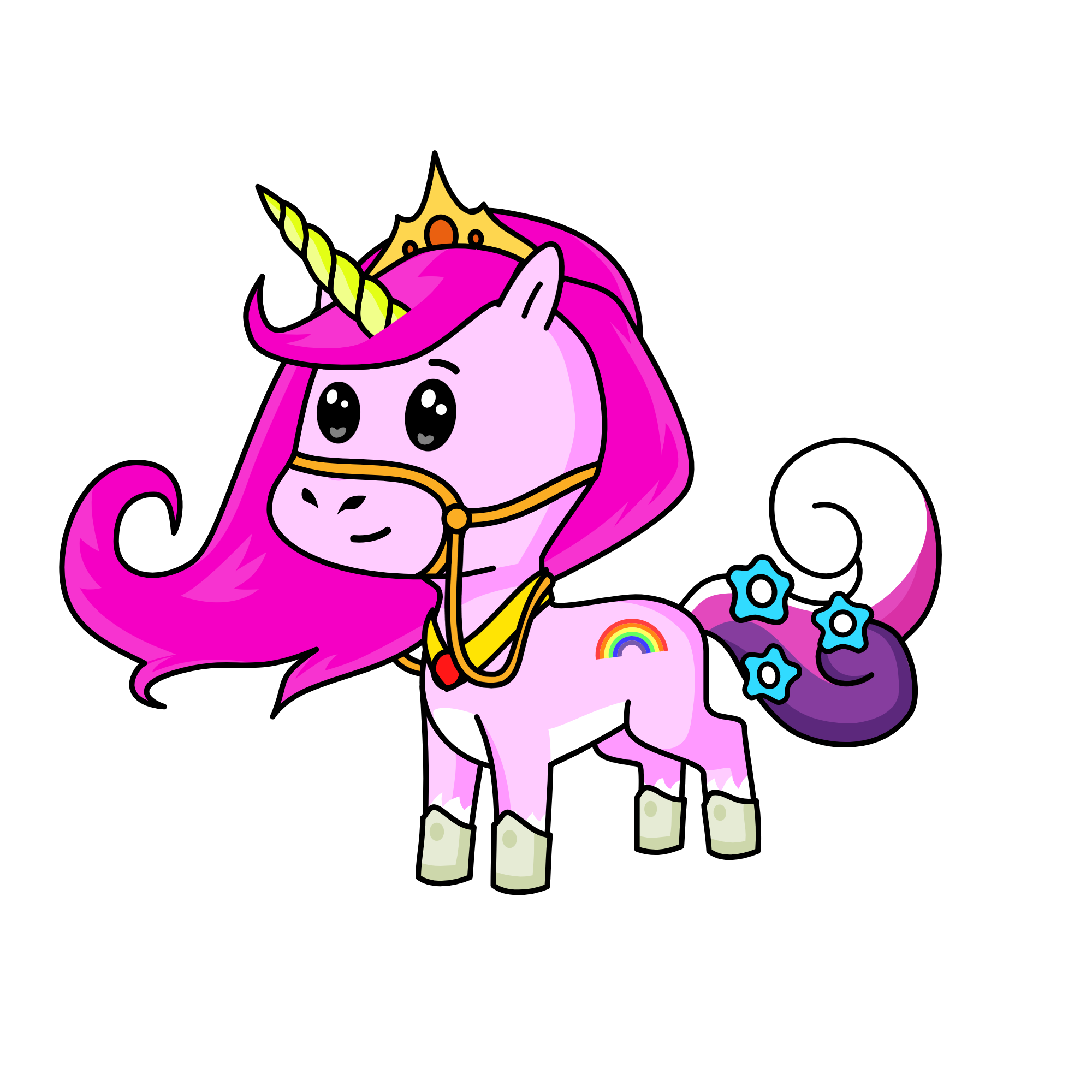 THEOGLADYGLITTERSPARKELS, the unicorn