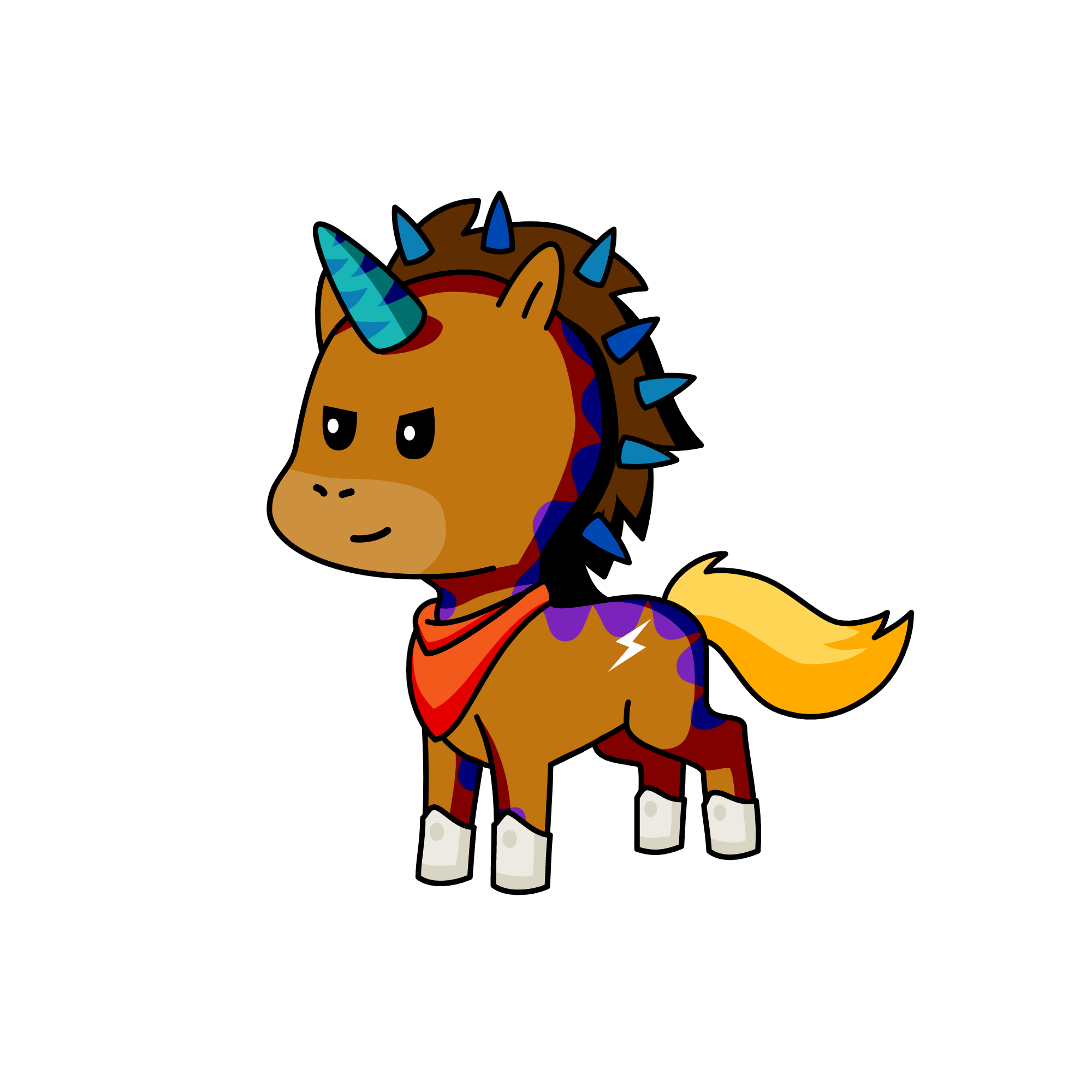 Rocky, the unicorn