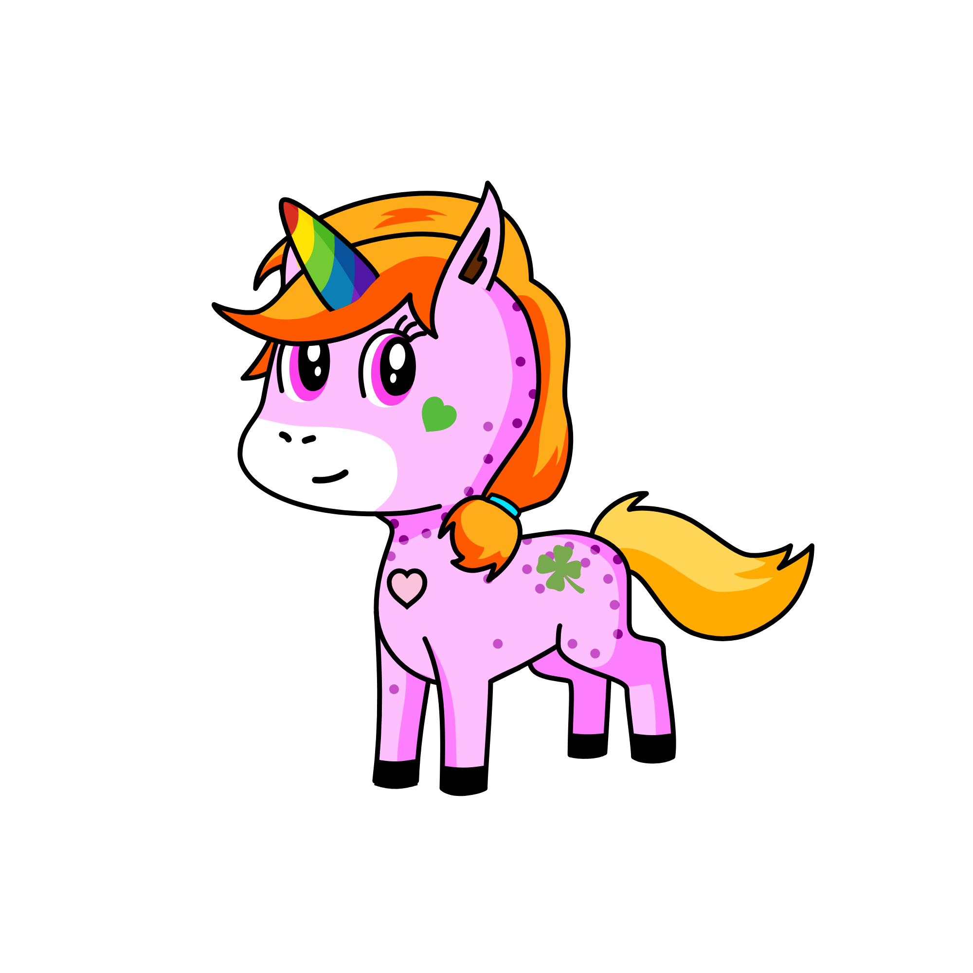 Luna, the unicorn