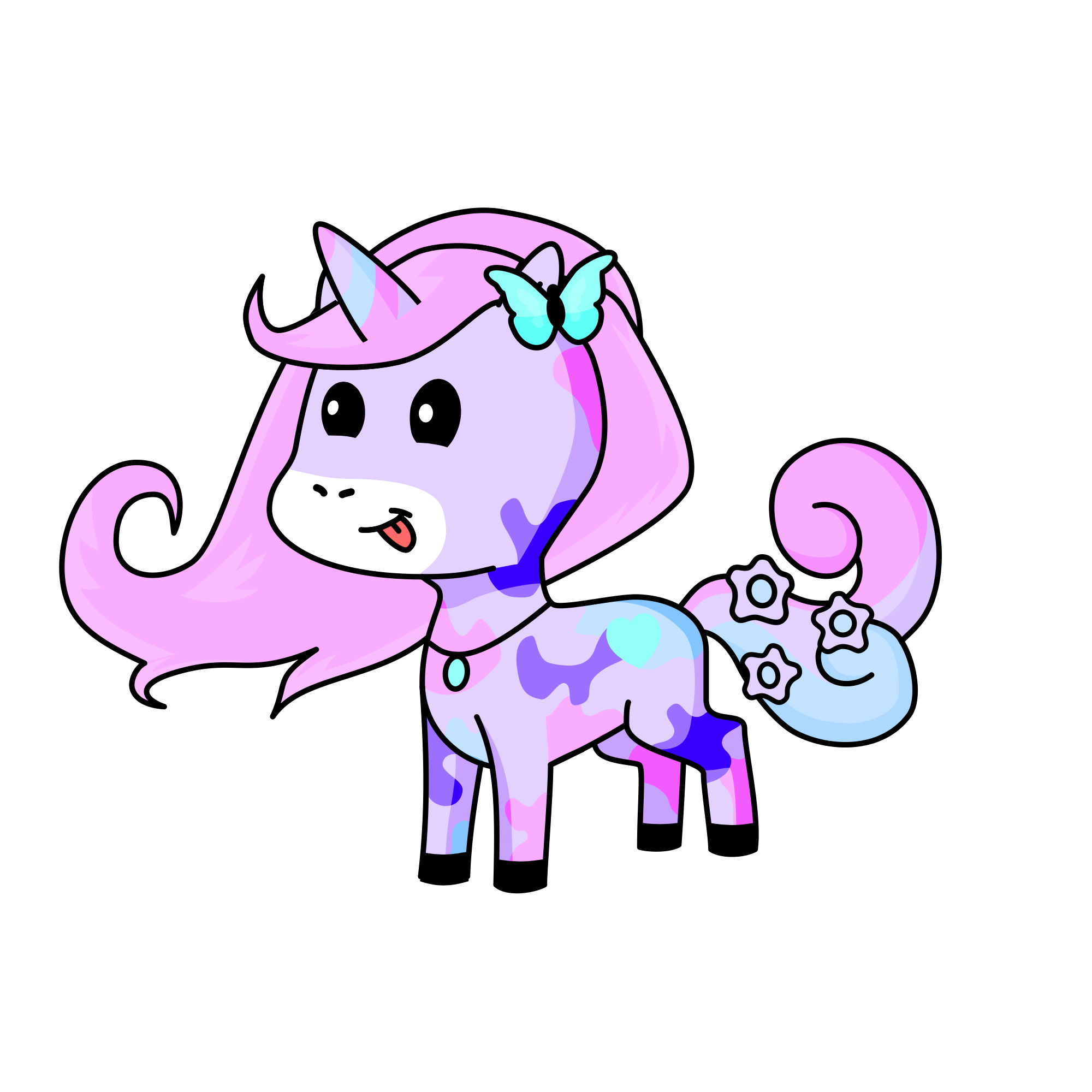 Rose, the unicorn