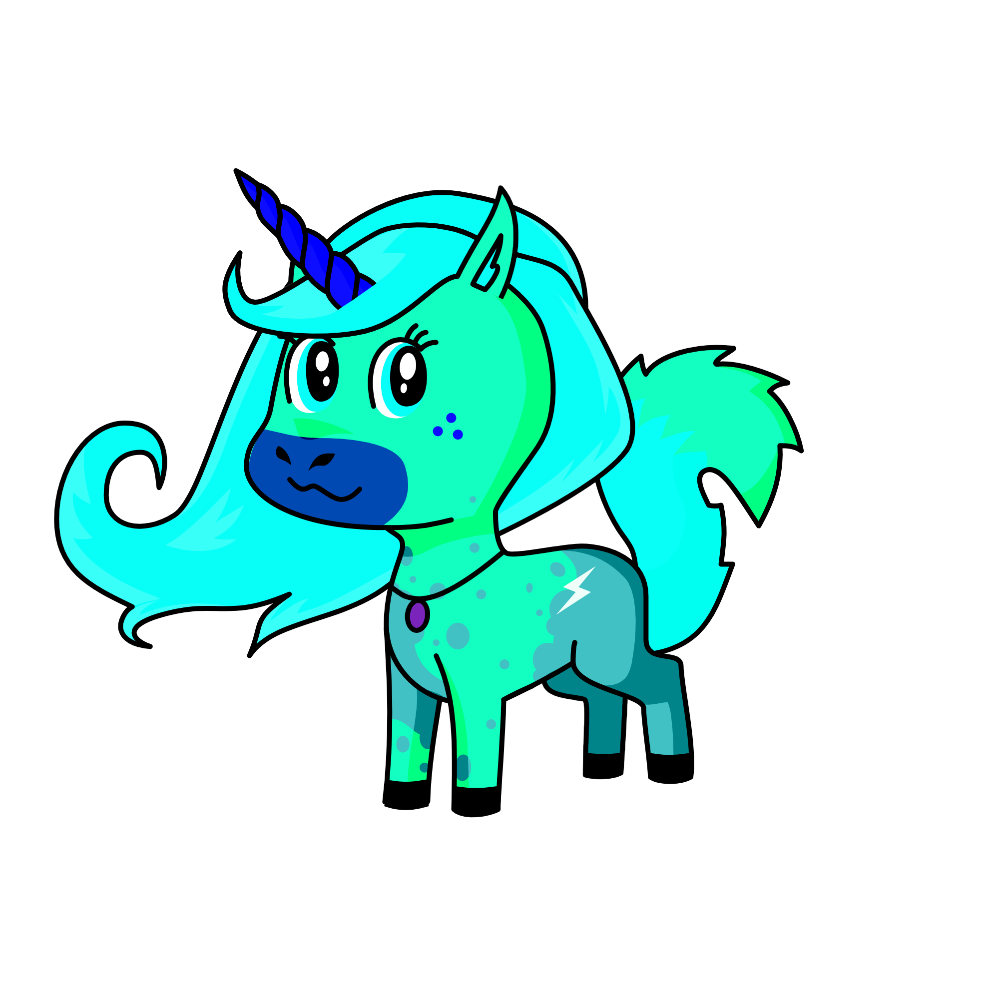 Cookie, the unicorn