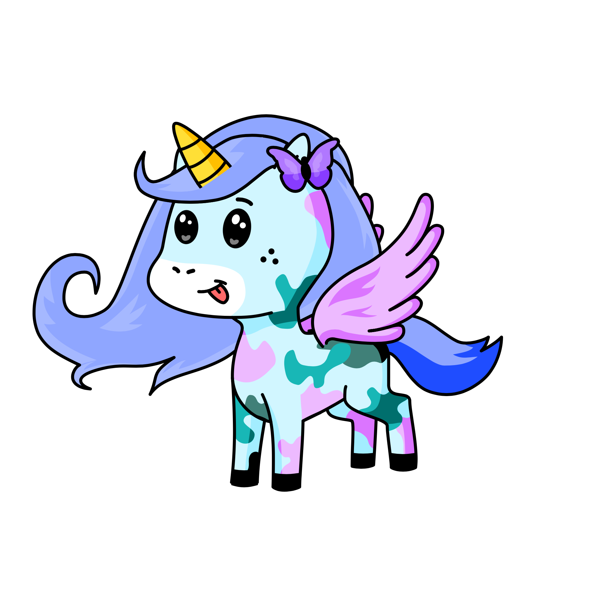Butterfly, the unicorn