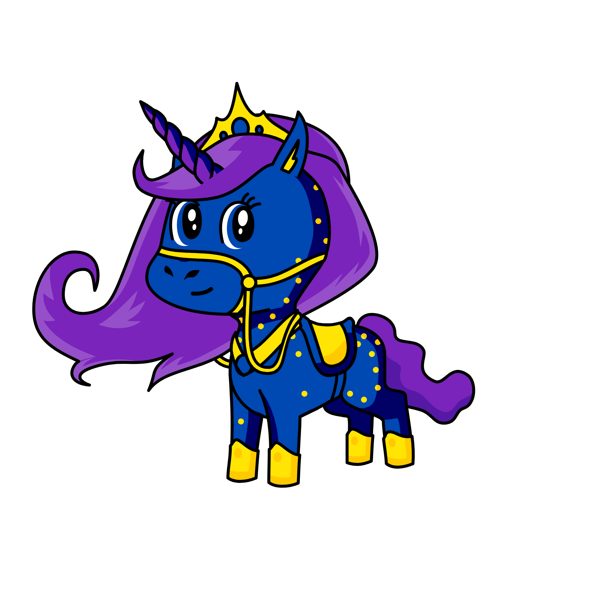 Slestya, the unicorn