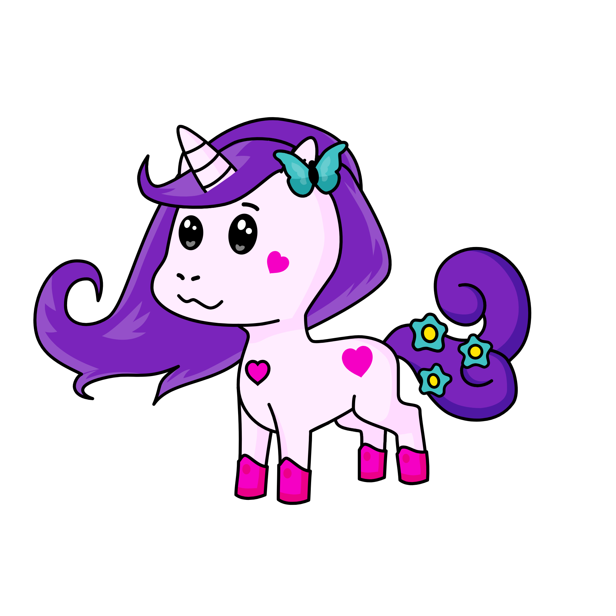 Leia, the unicorn